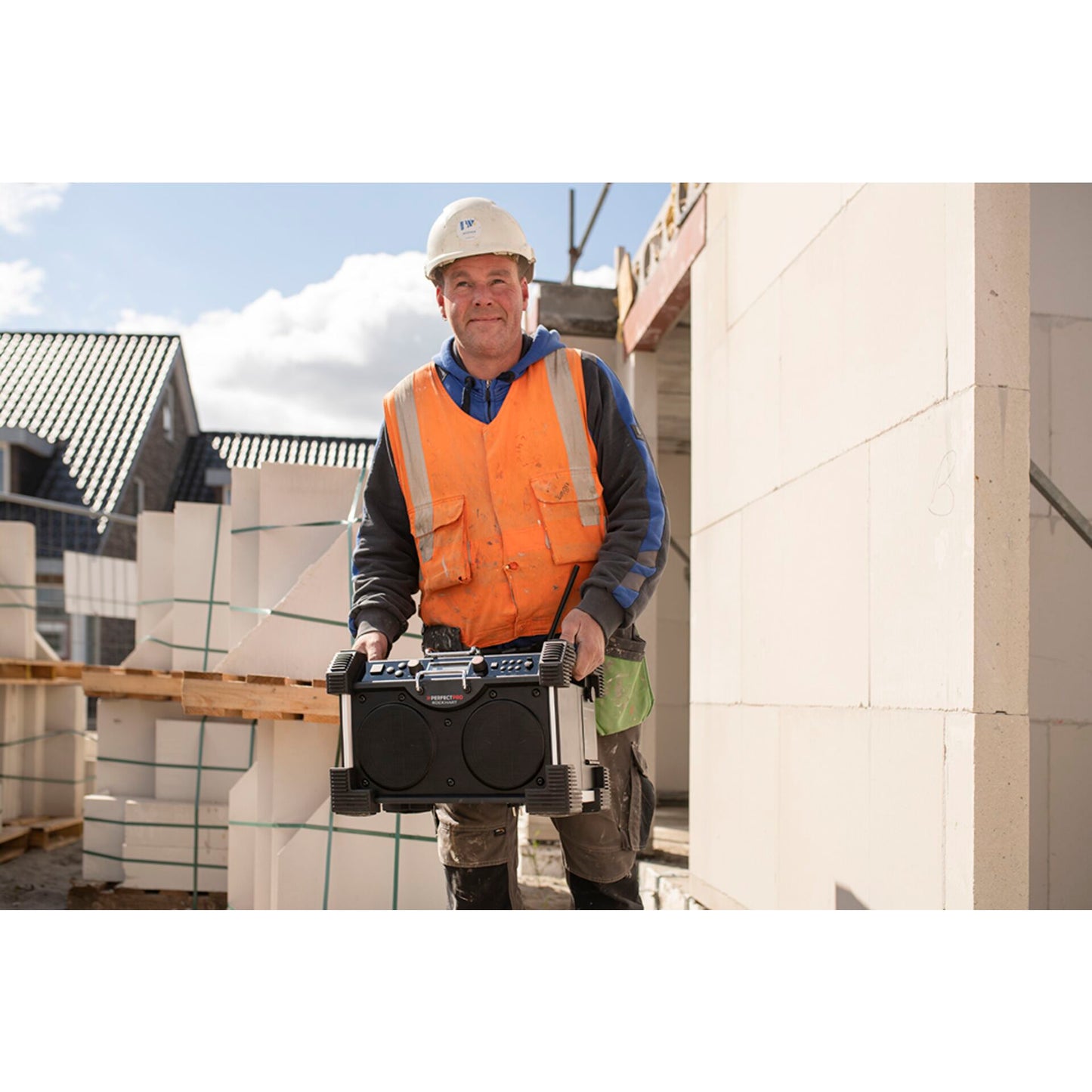 PerfectPro ROCKHART 18V Job Site Radio
