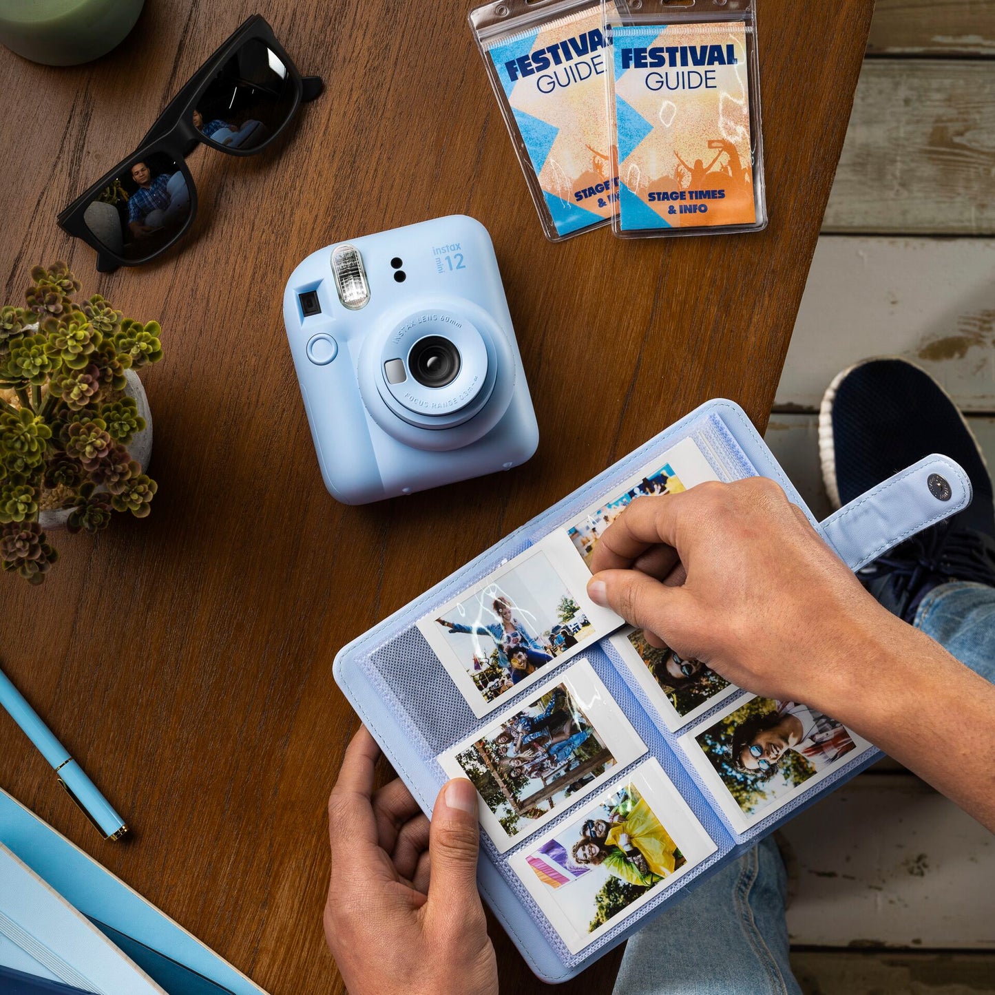Fujifilm instax mini 12 pastel-blue