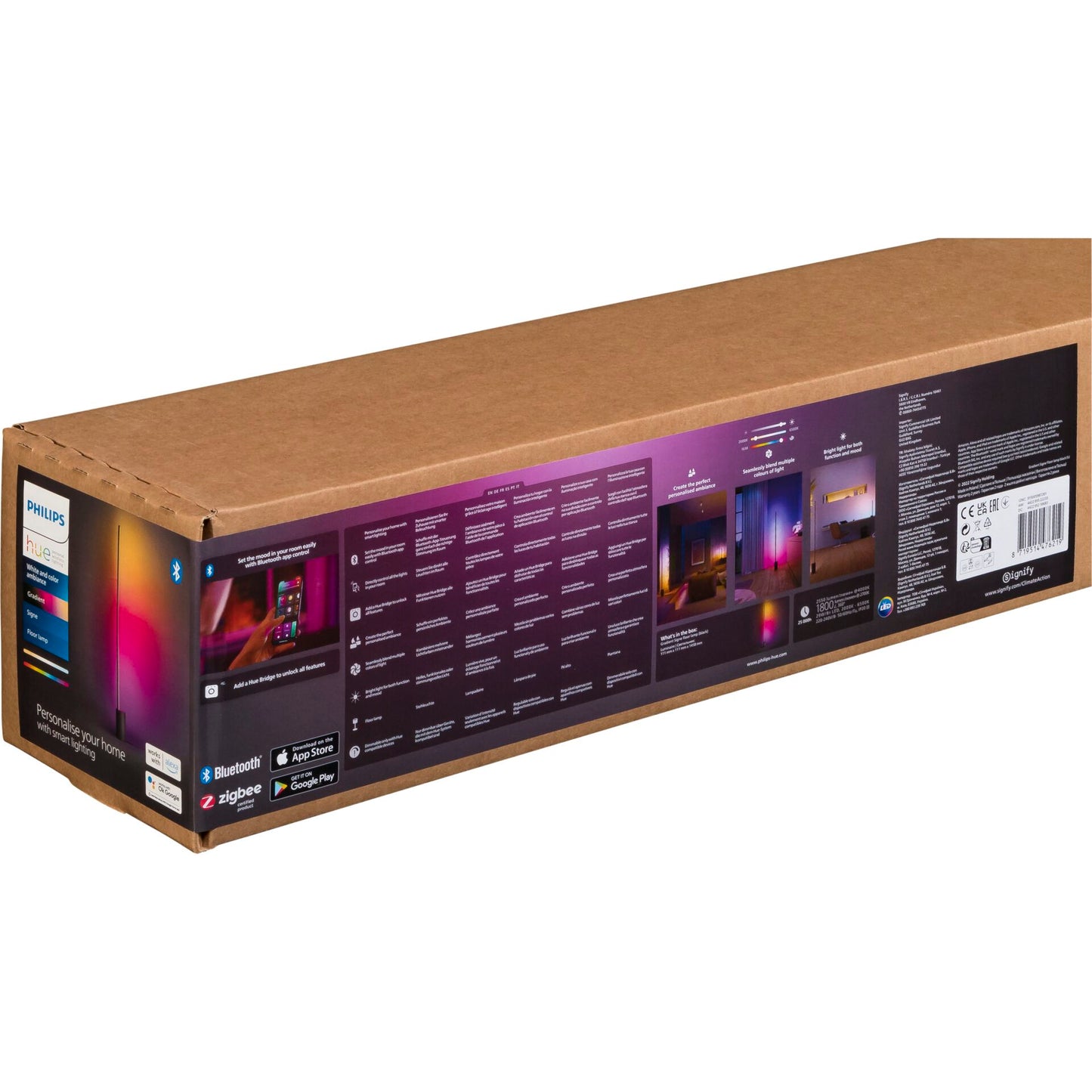 Philips Hue Gradient Signe Floor Lamp  black