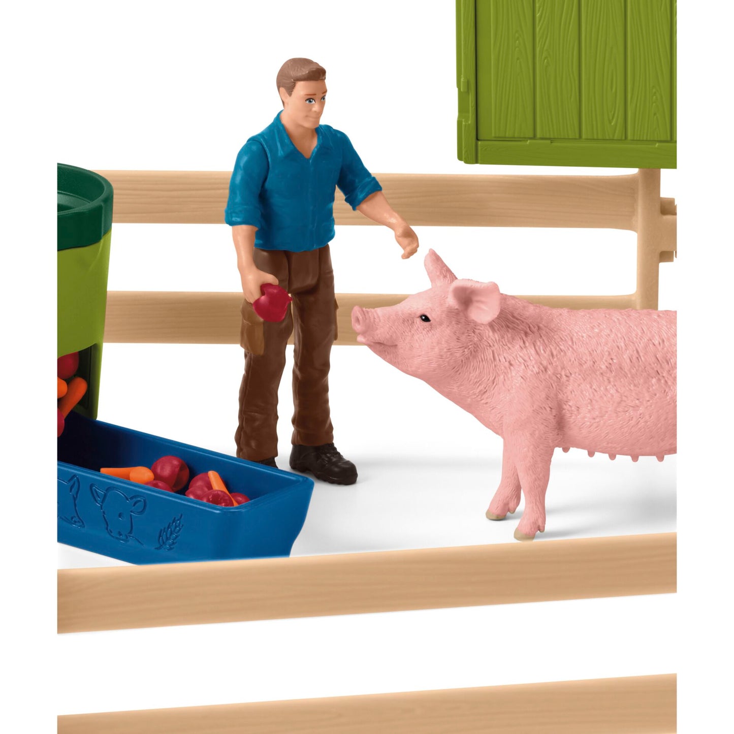 Schleich Farm World 42605 Large Farm with Animals & Acc.