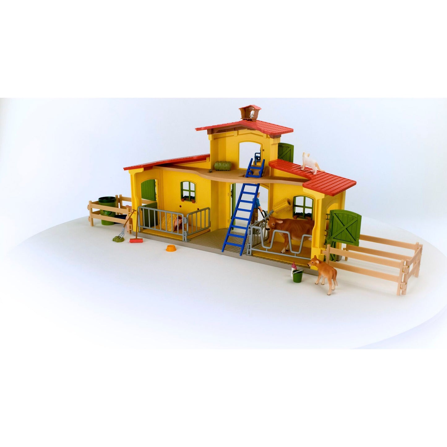 Schleich Farm World 42605 Large Farm with Animals & Acc.