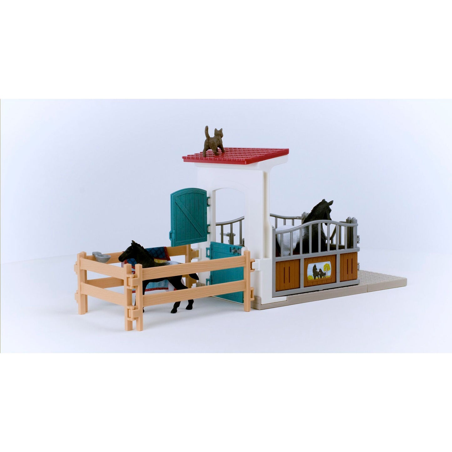 Schleich Horse Club 42611 Horse Box with Mare and Foal