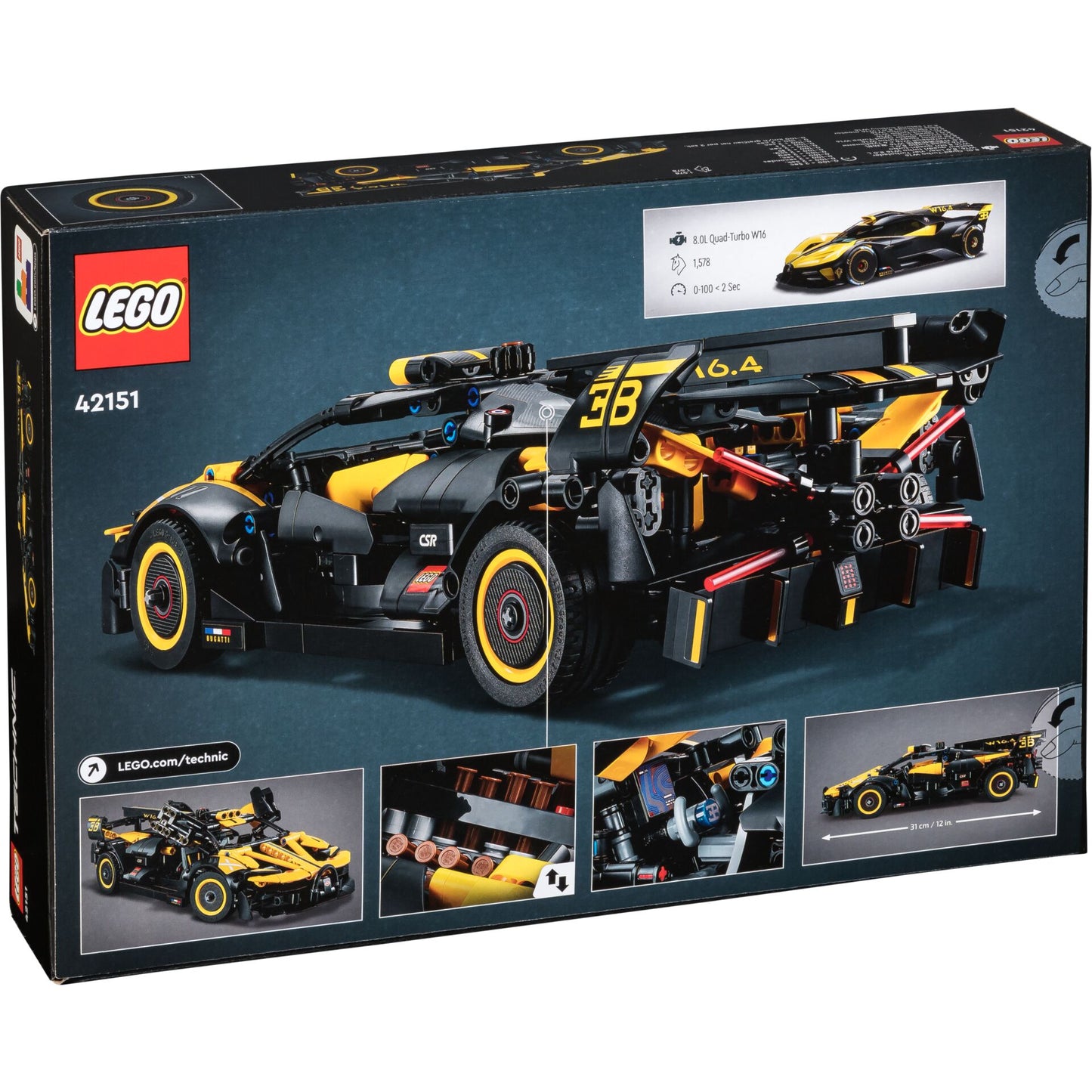 LEGO Technic 42151 Bugatti Bolide
