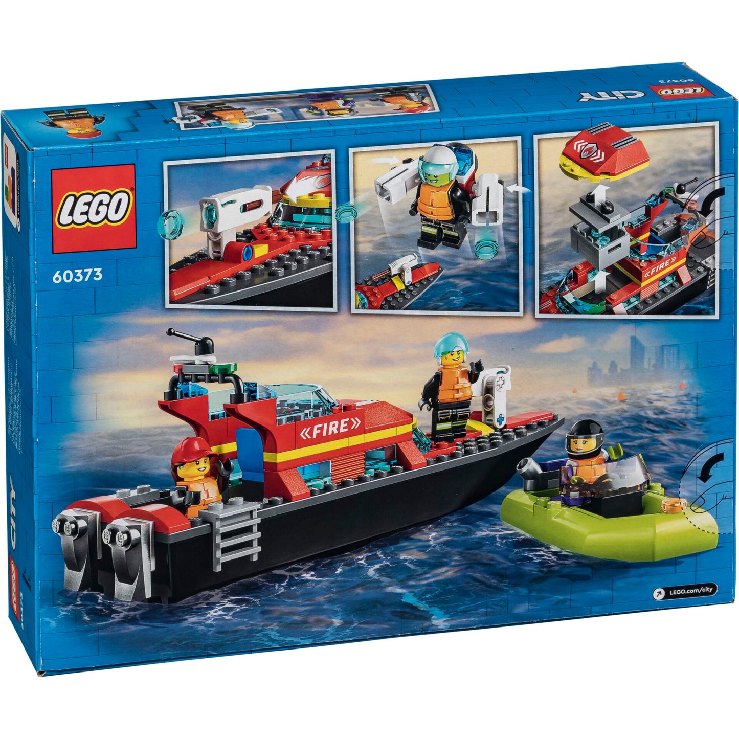 LEGO City 60373 Fire Rescue Boat