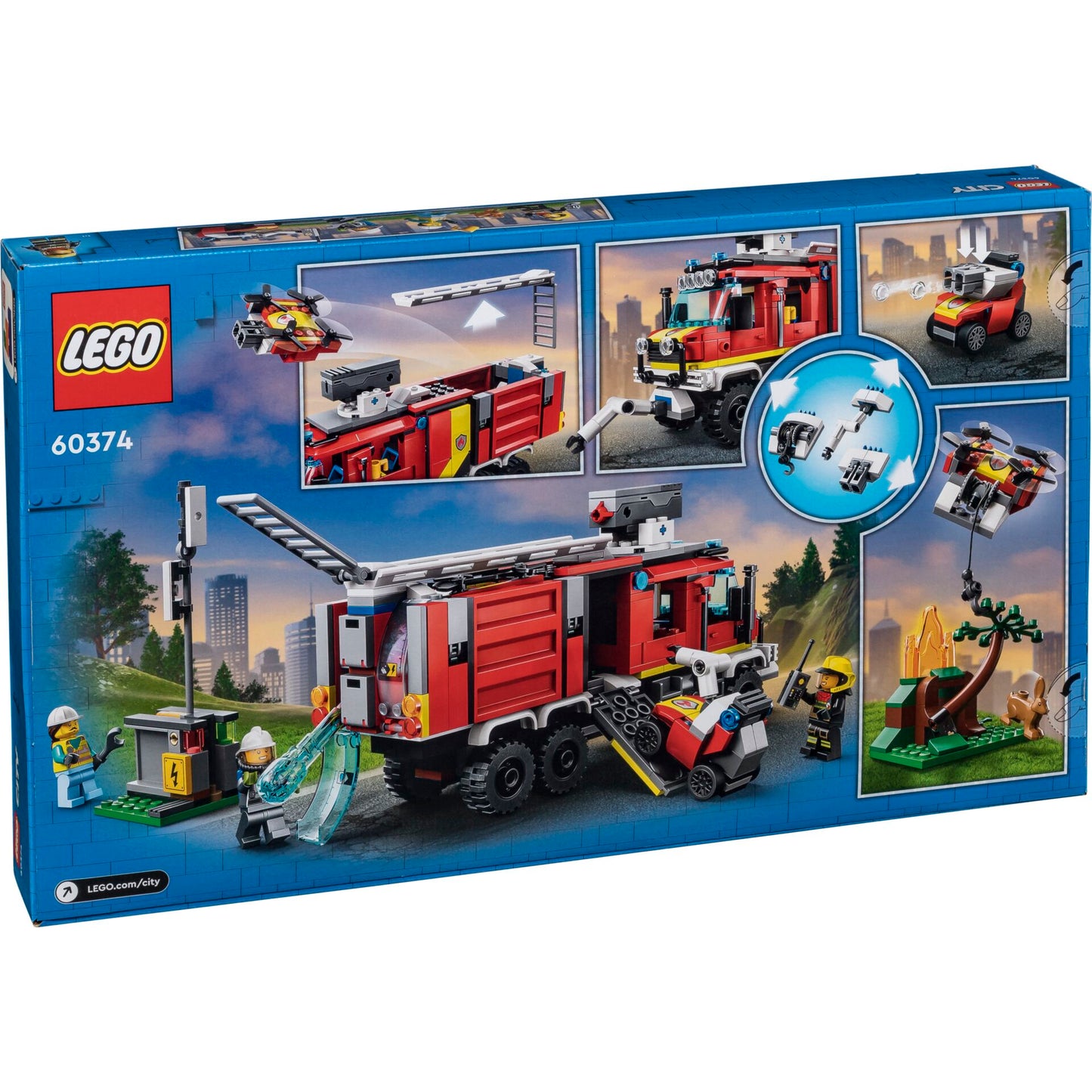 LEGO City 60374 Fire Command Truck