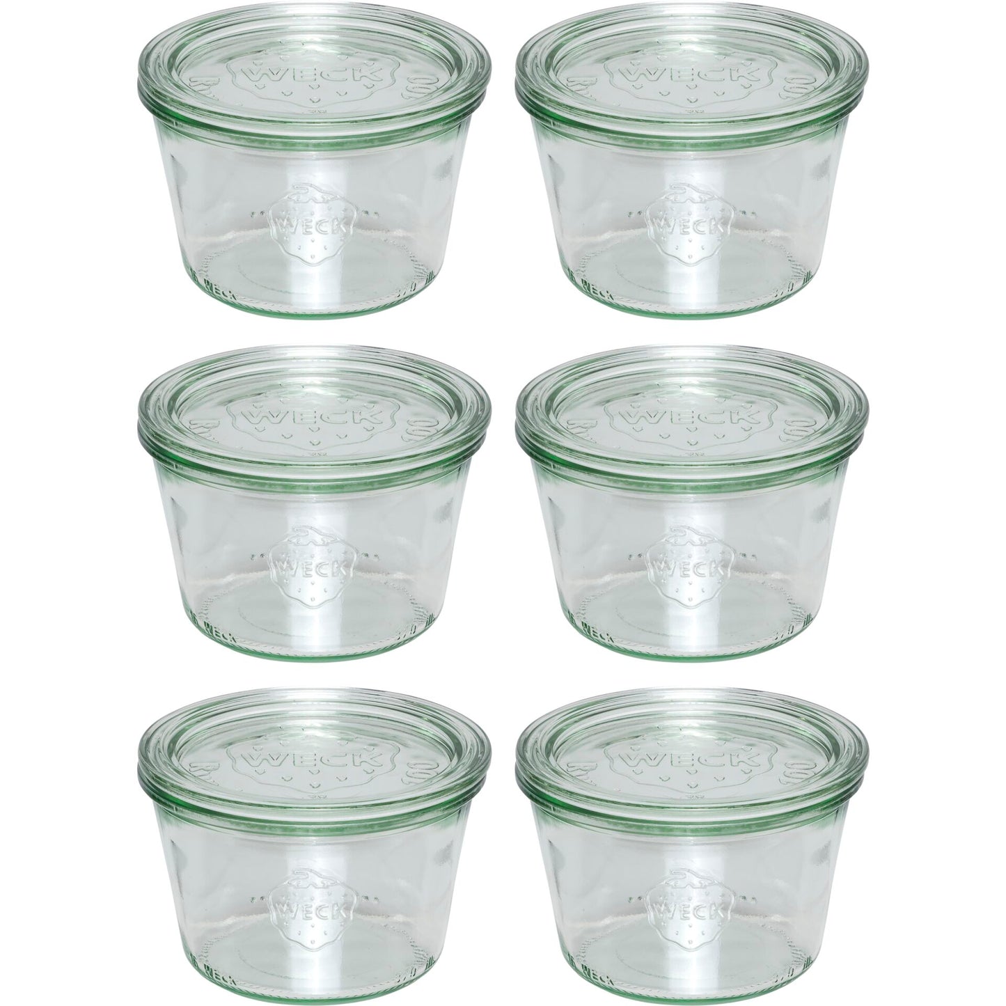 WECK Mold Jar 370ml Set of 6