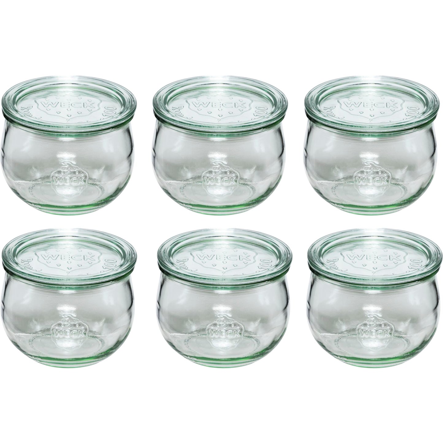 WECK Tulip Jar 580ml Set of 6