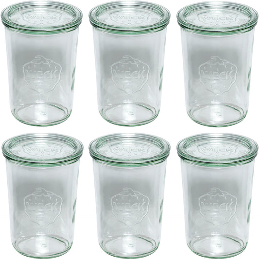WECK Mold Jar 850ml Set of 6