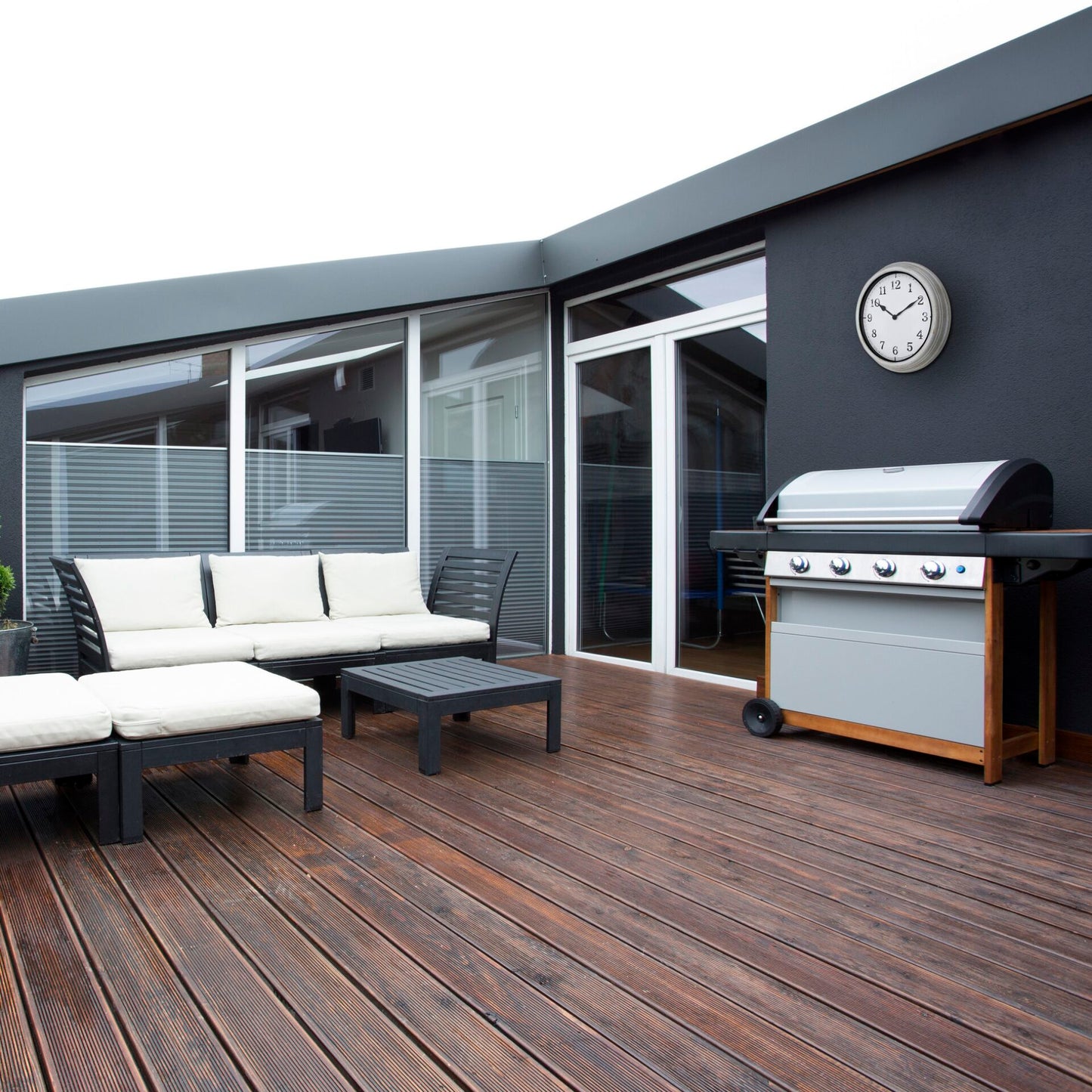 TFA 60.3067.02 Outdoor Metal Wall Clock