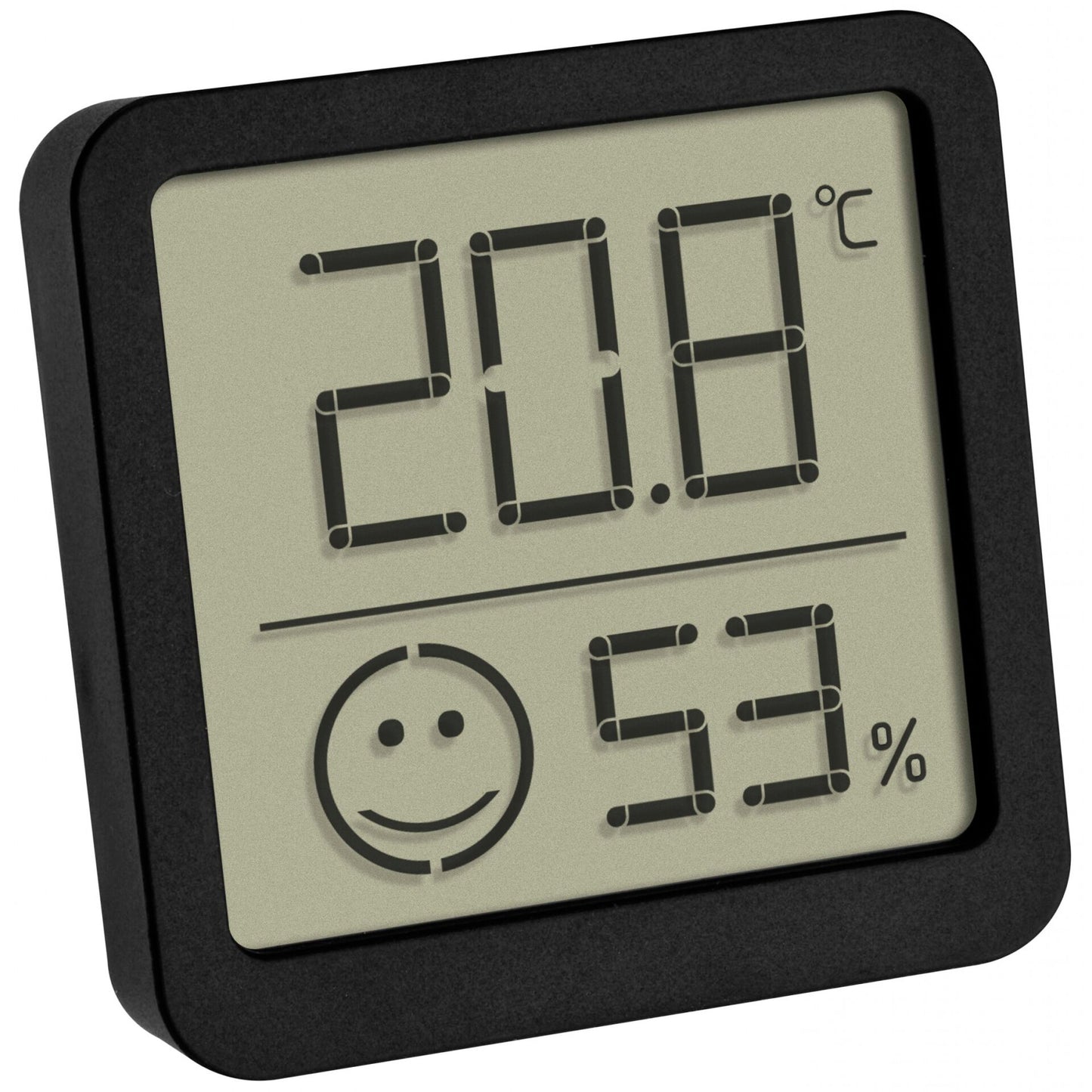 TFA 30.5053.01.02 2er Set black Digital Thermo Hygrometer