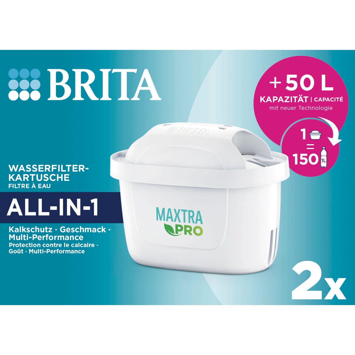 Brita MAXTRA PRO ALL-IN-1 Pack 2