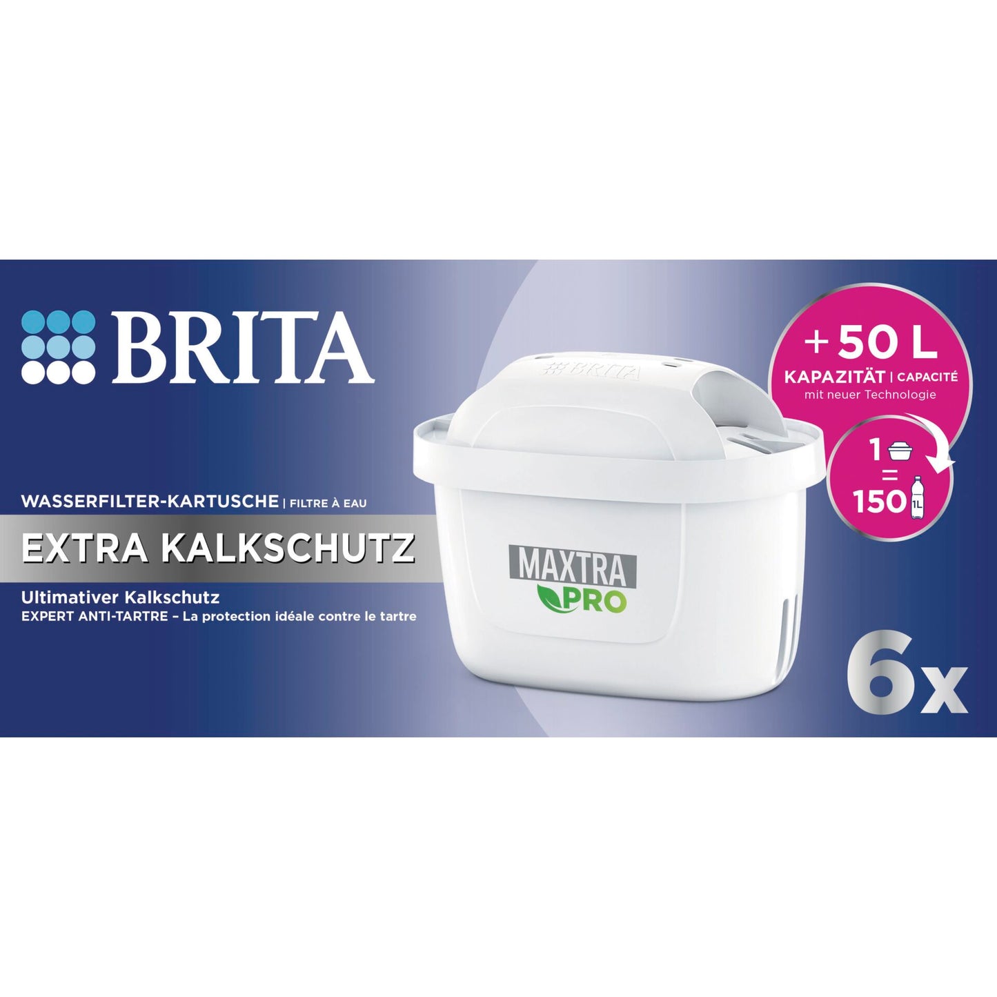 Brita MAXTRA PRO Extra Lime Protection, Pack 6