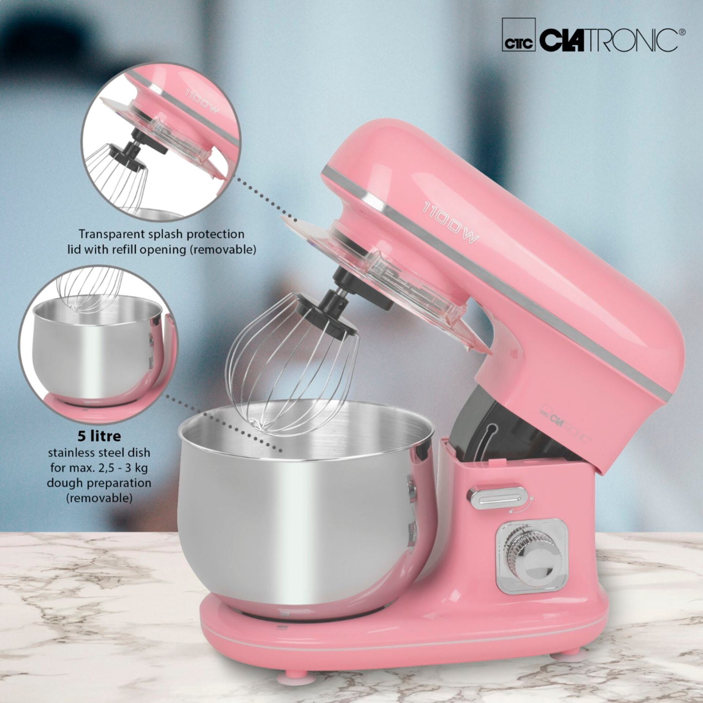 Clatronic KM 3711 pink