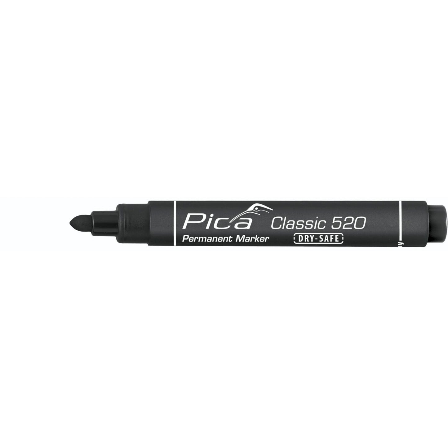 Pica Permanent Marker 1-4mm, Round Tip, black