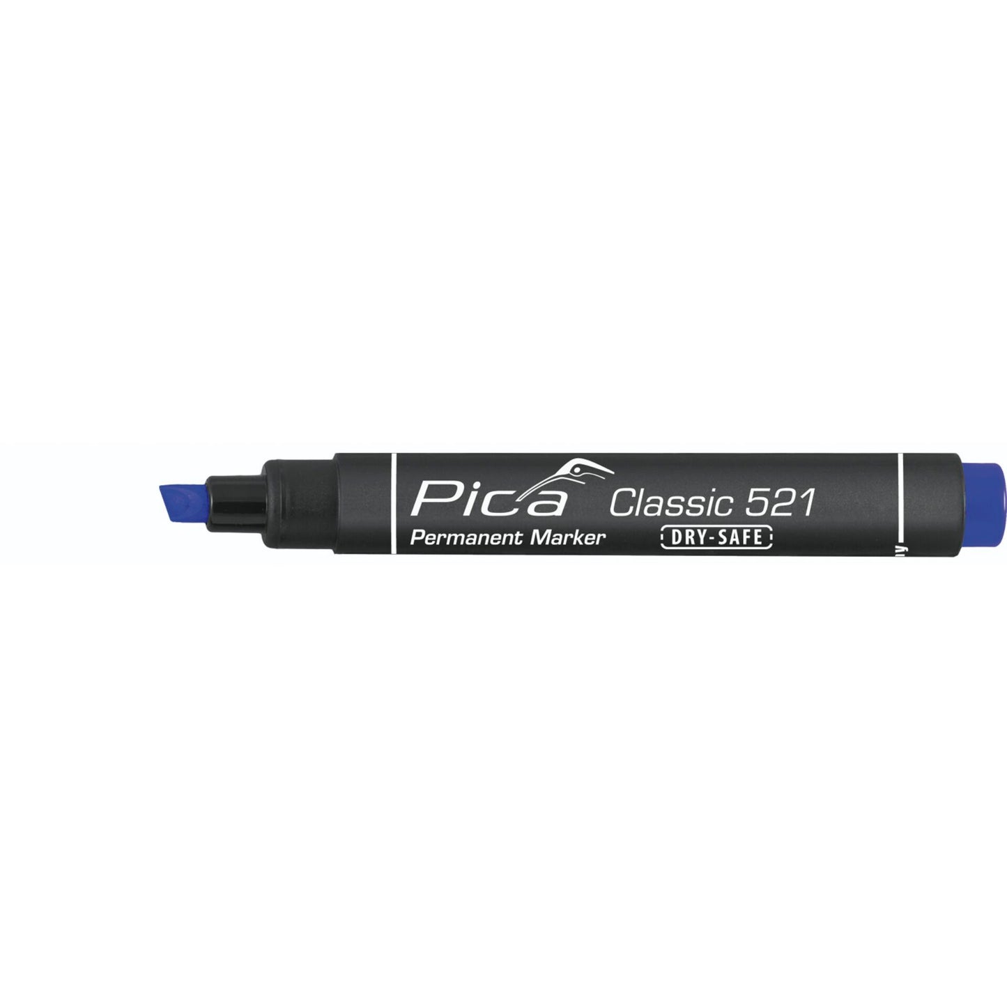 Pica Permanentmarker 2-6mm, Wedge Tip, blue