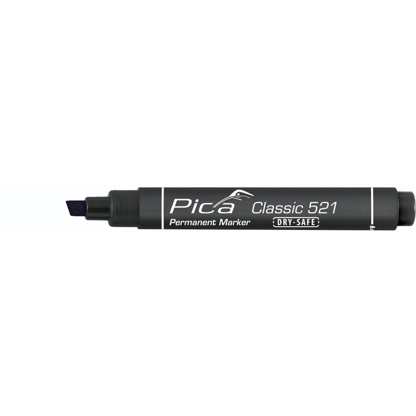Pica Permanentmarker 2-6mm, Wedge Tip, black