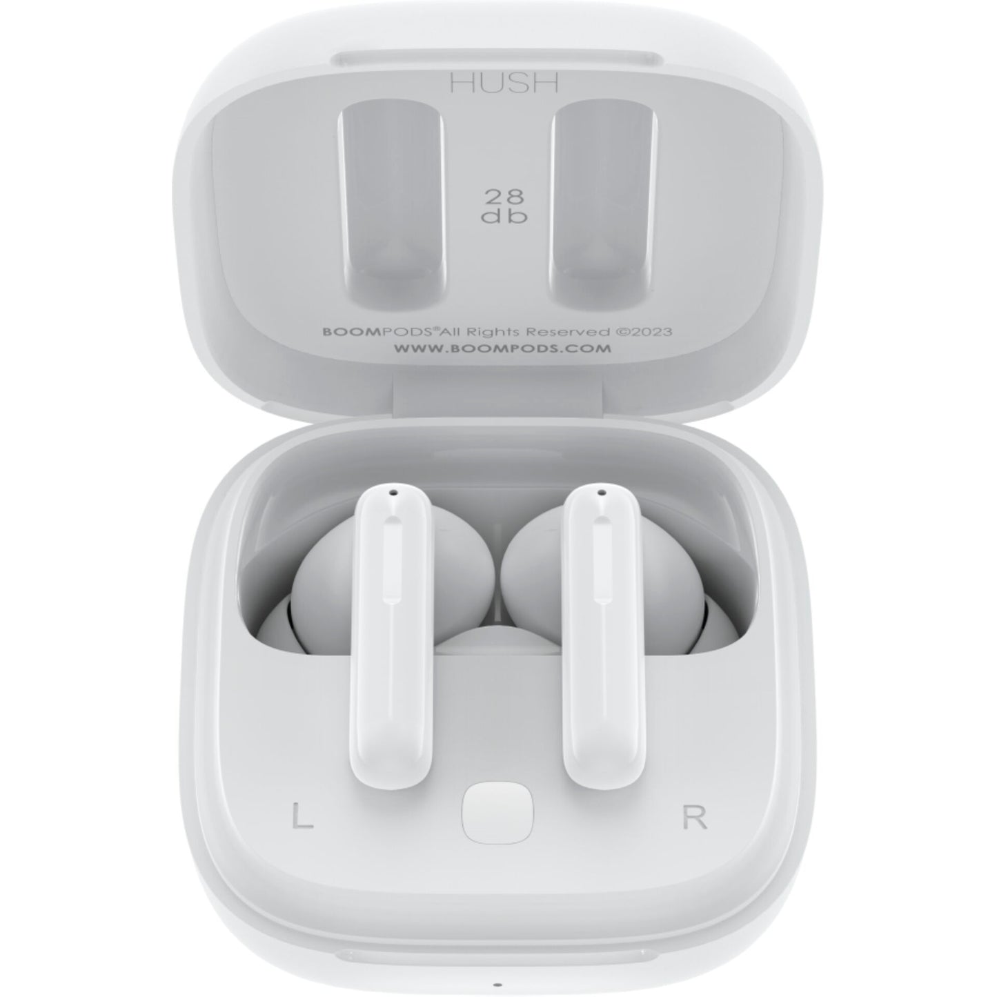 Boompods Bassline Hush White