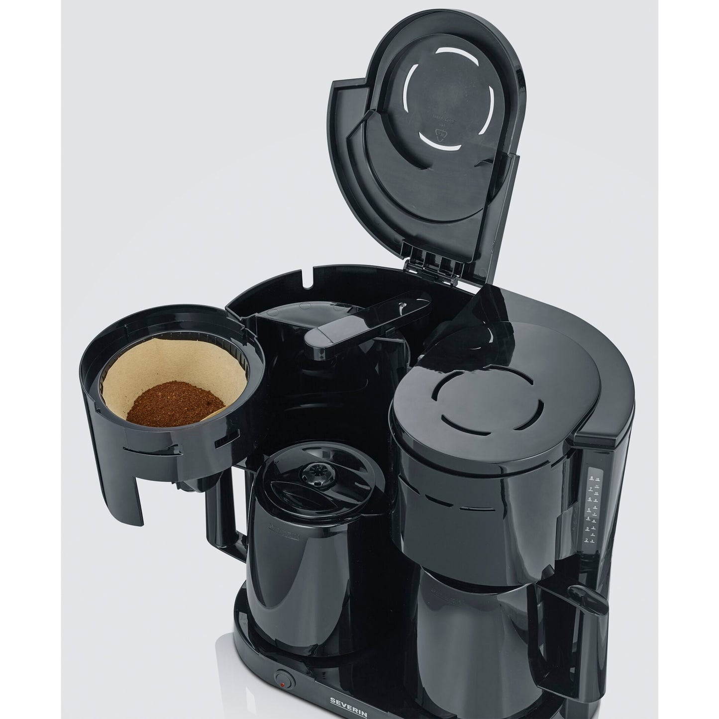 Severin KA 9315 black Duo-Filterkaffeemaschine