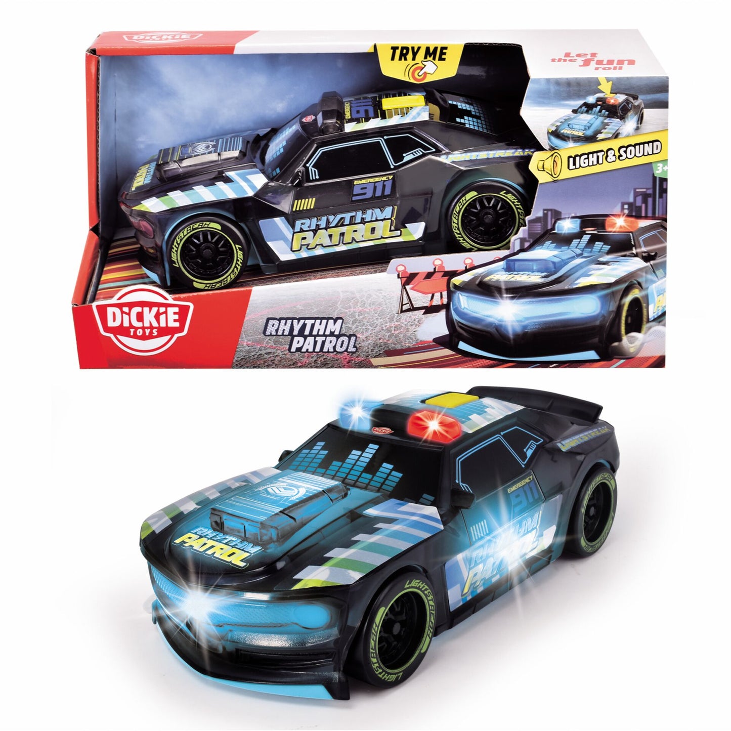 Dickie Rhythm Patrol with Lightshow and Music 203763008