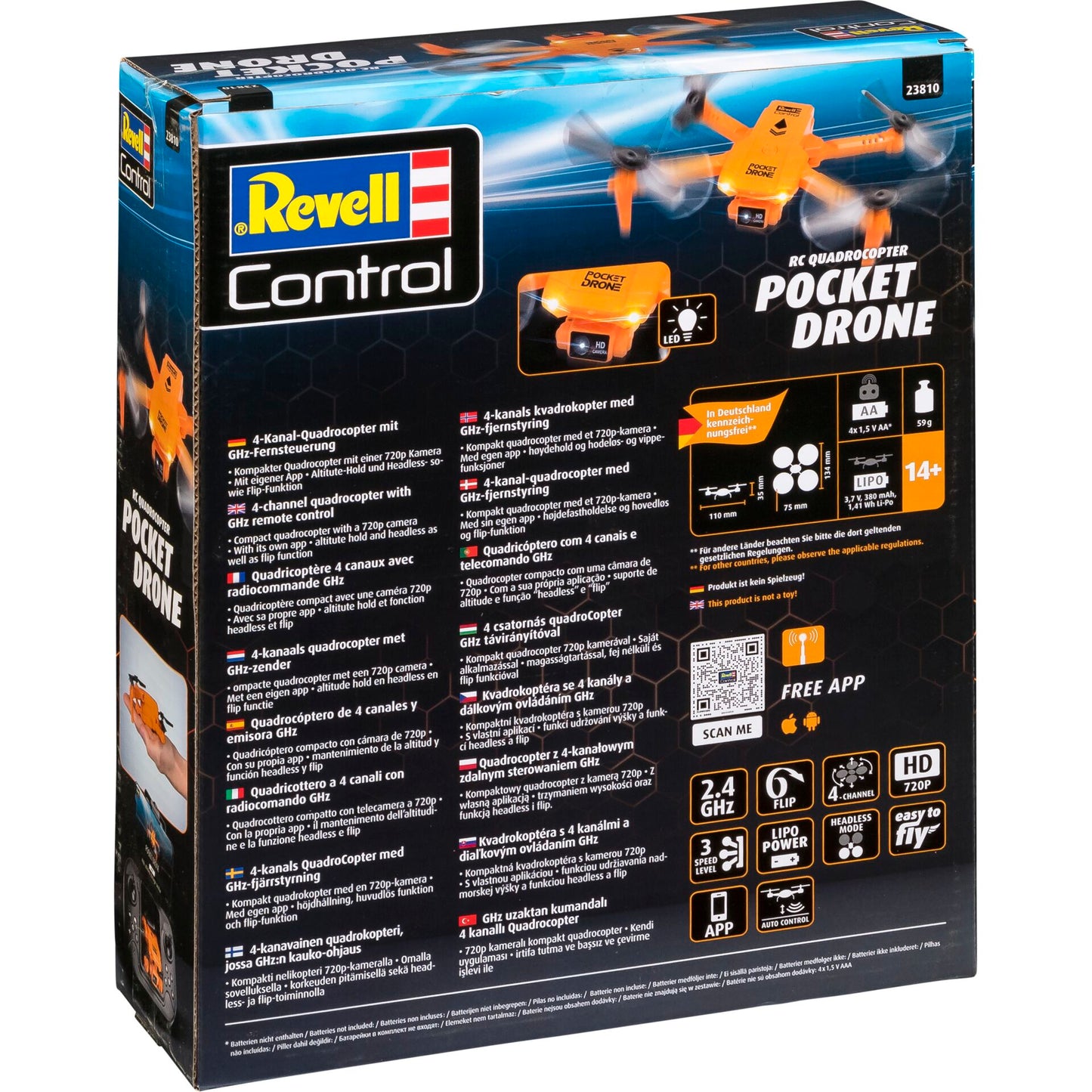 Revell RC Quadcopter Pocket Drone