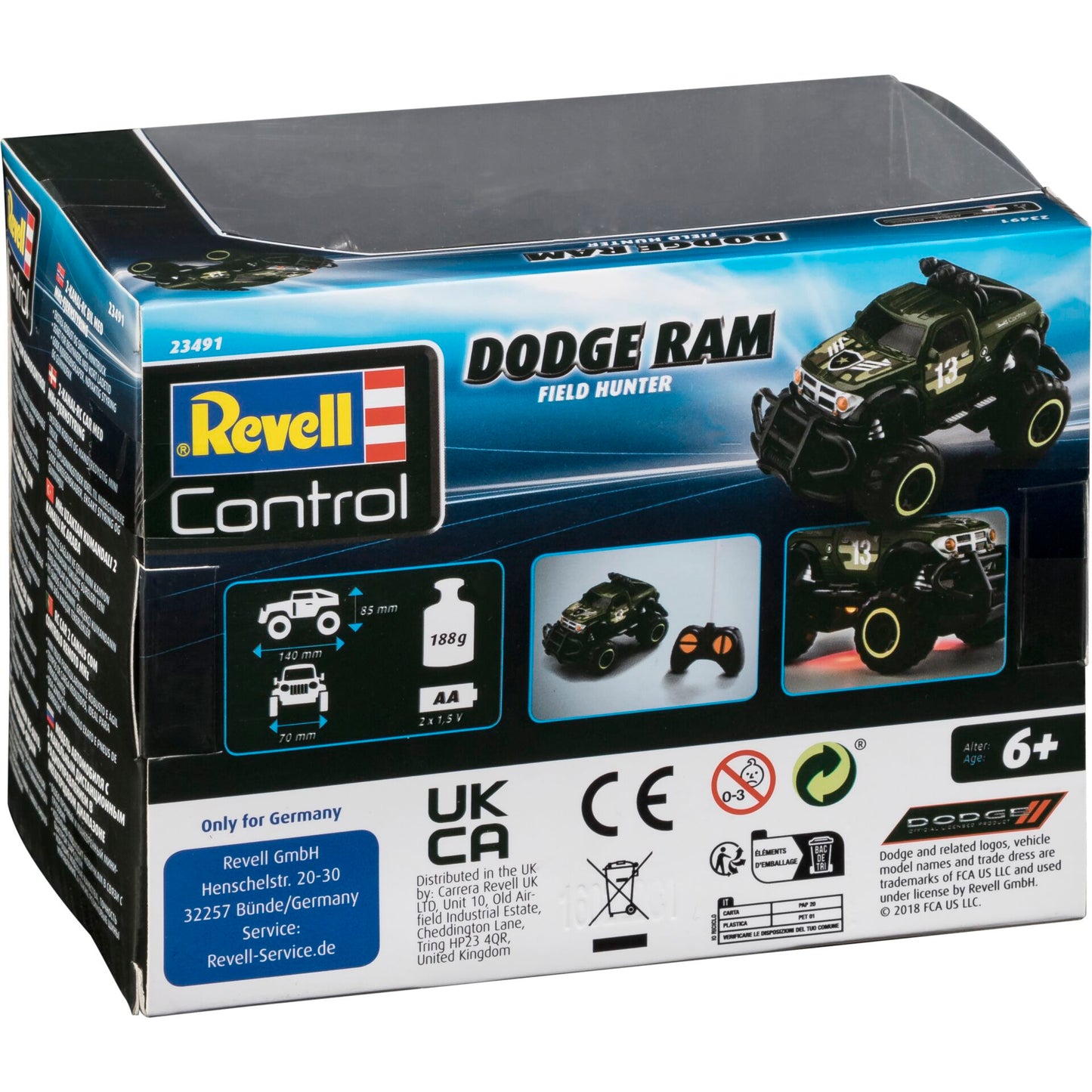 Revell RC Car Dodge RAM Field Hunter