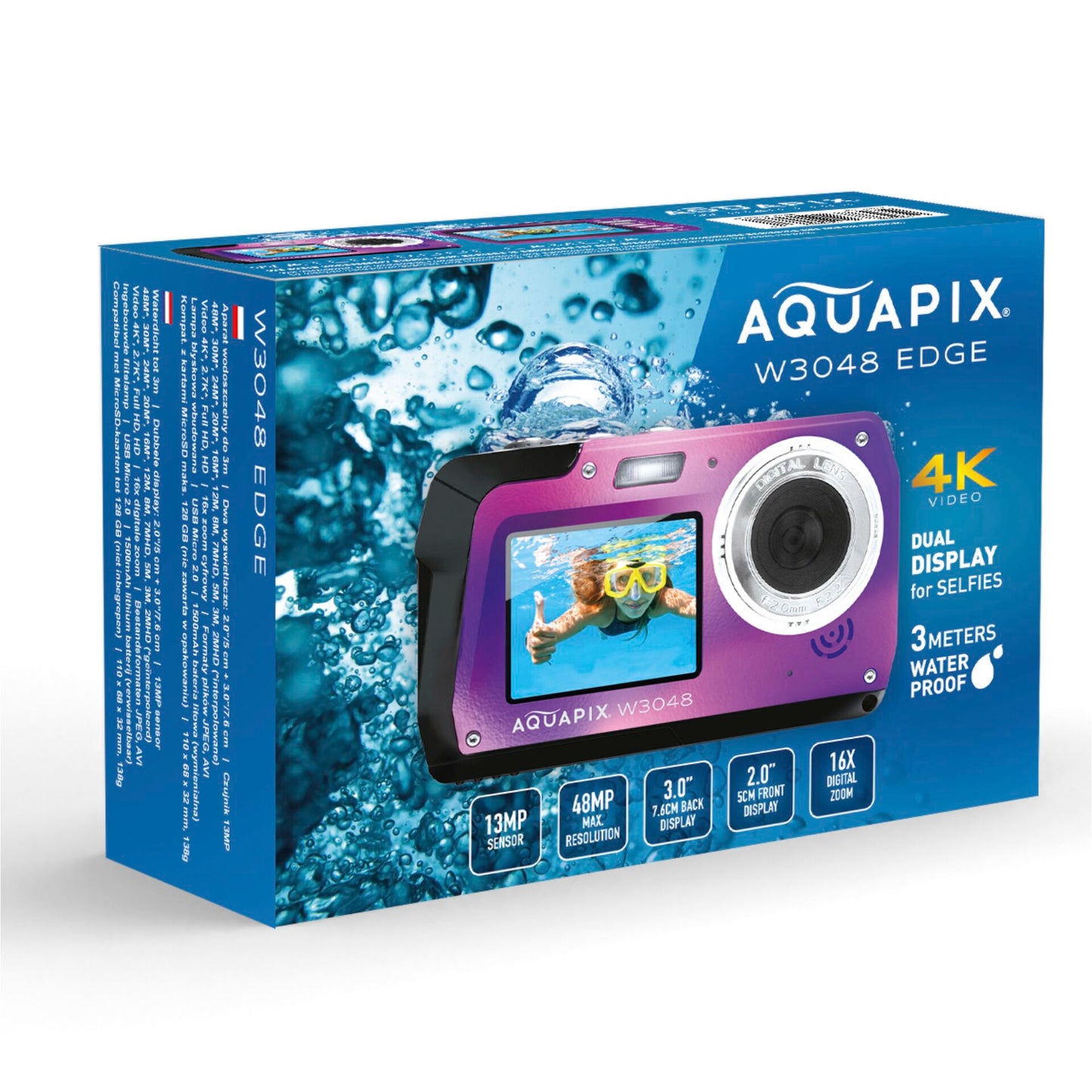 Easypix Aquapix W3048 Edge Violet