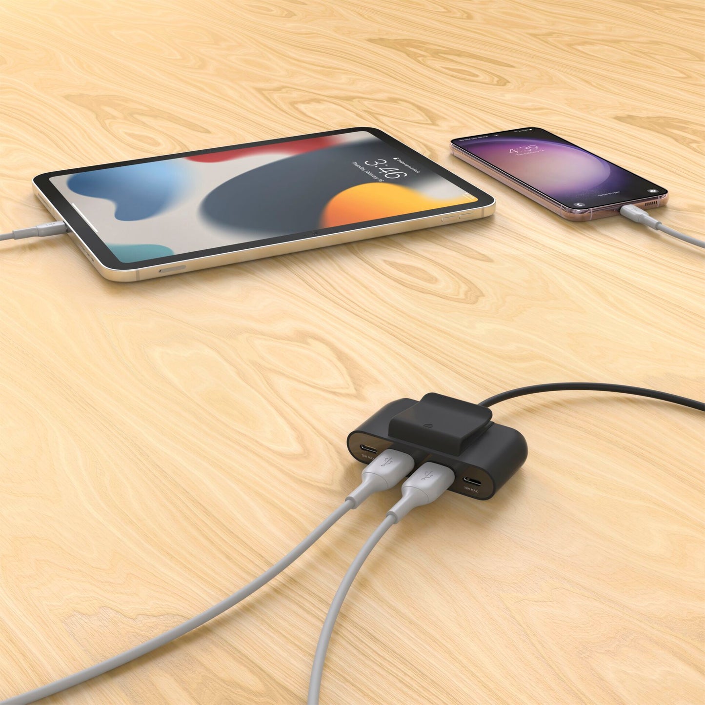 Belkin BOOST Charge 4-Port Split 2xUSB-C/2xUSB-A bl BUZ001bt2MBKB