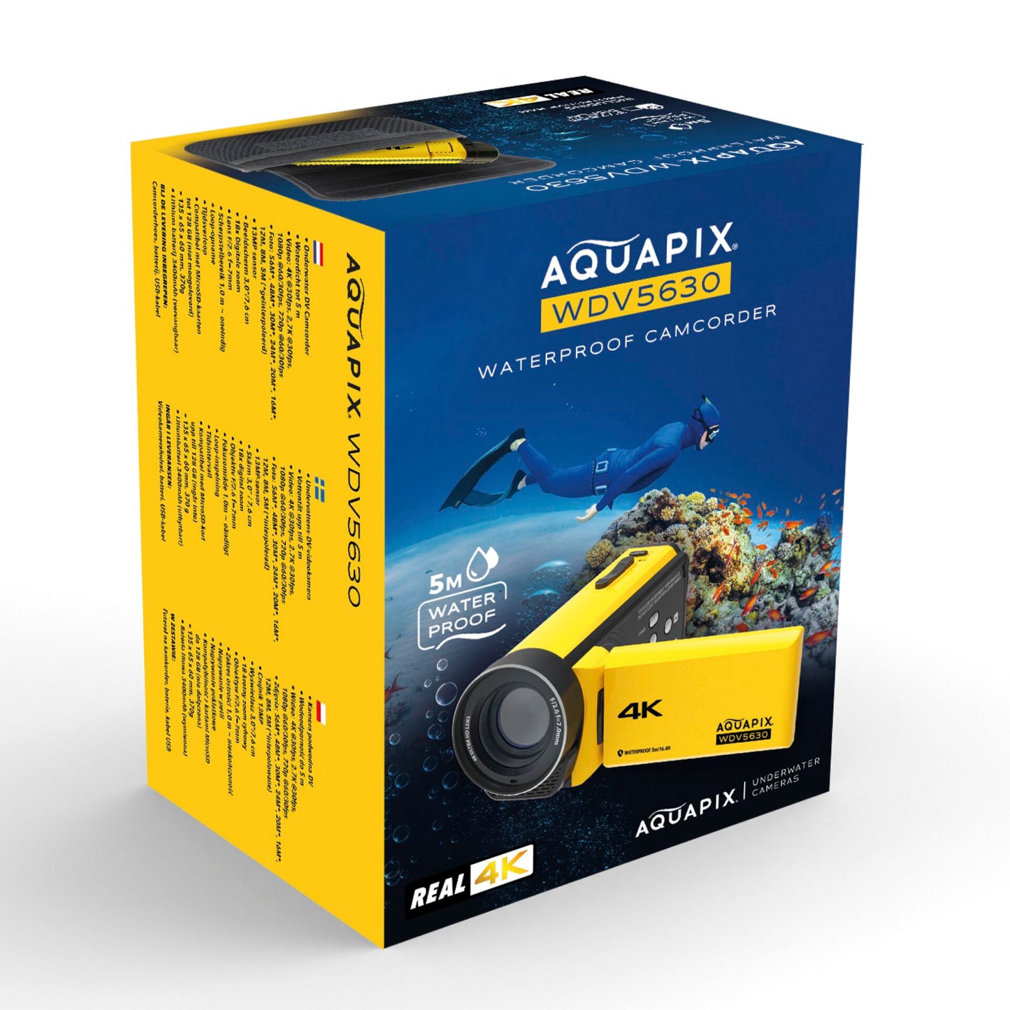 Easypix Aquapix WDV5630 Yellow