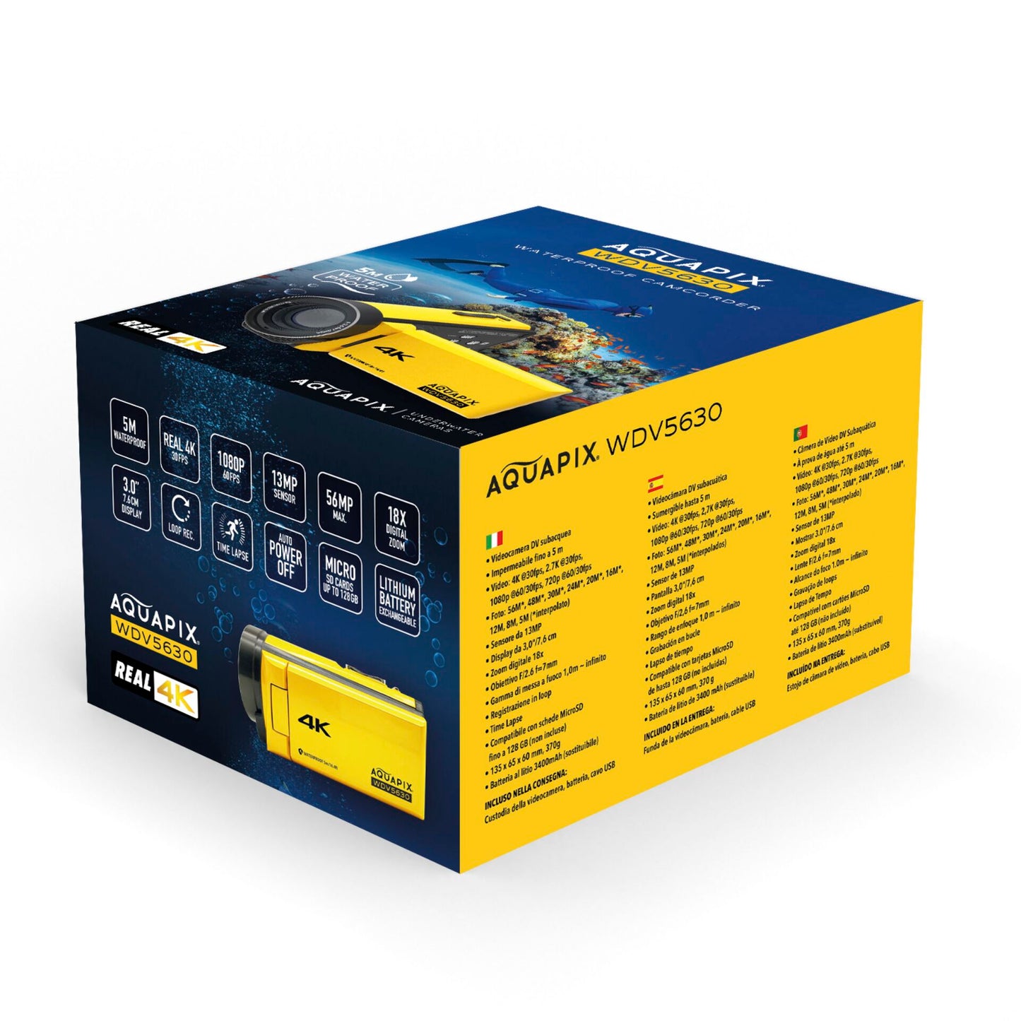 Easypix Aquapix WDV5630 Yellow