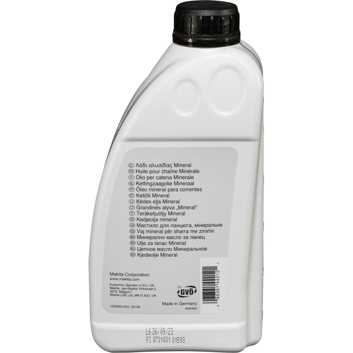Makita 195093-1 Saw Chain Oil Mineral+ 1l