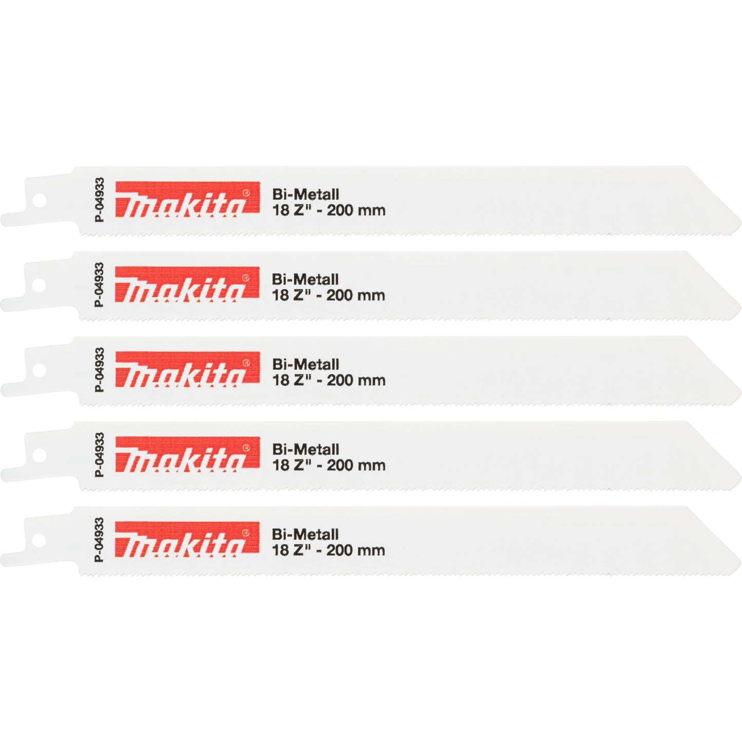 Makita P-04933 Recipro Blade BIM 200/18Z