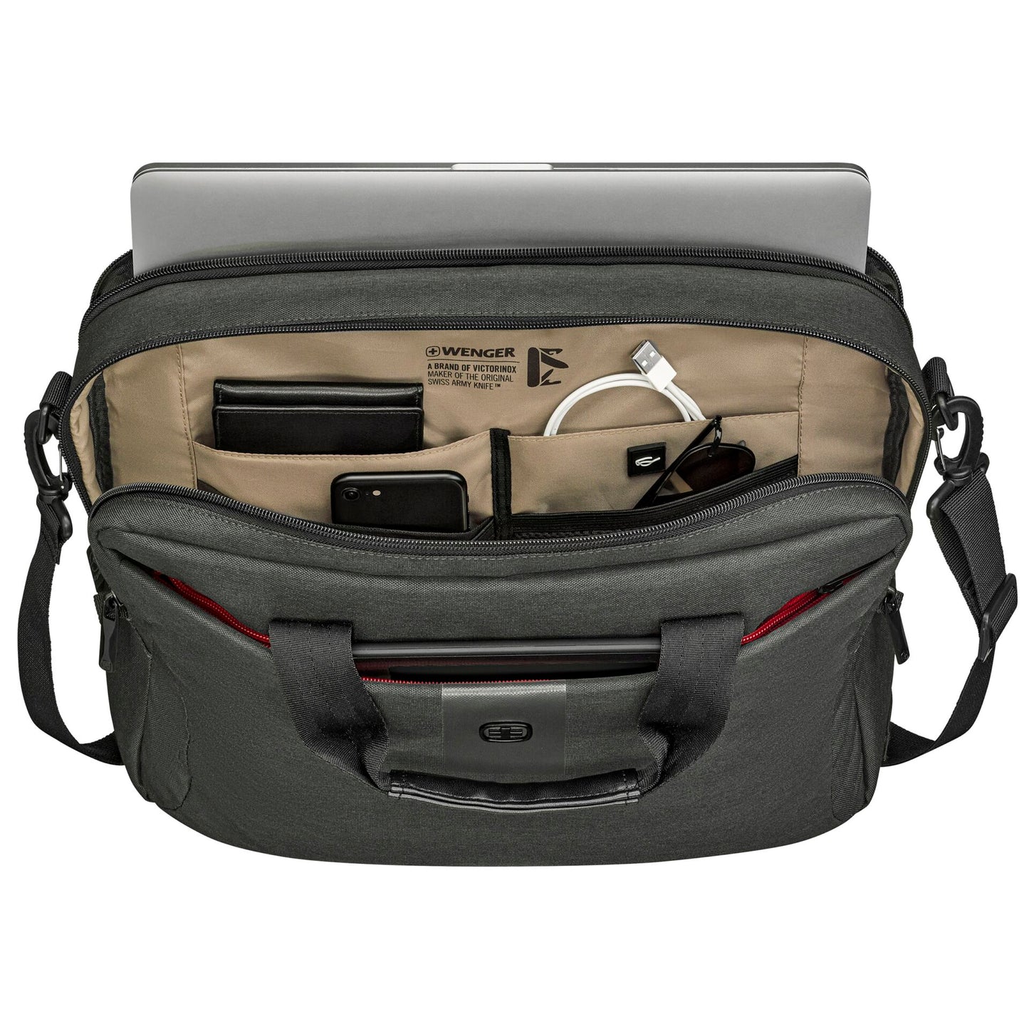 Wenger MX ECO Brief 16 Laptop Bag Grey