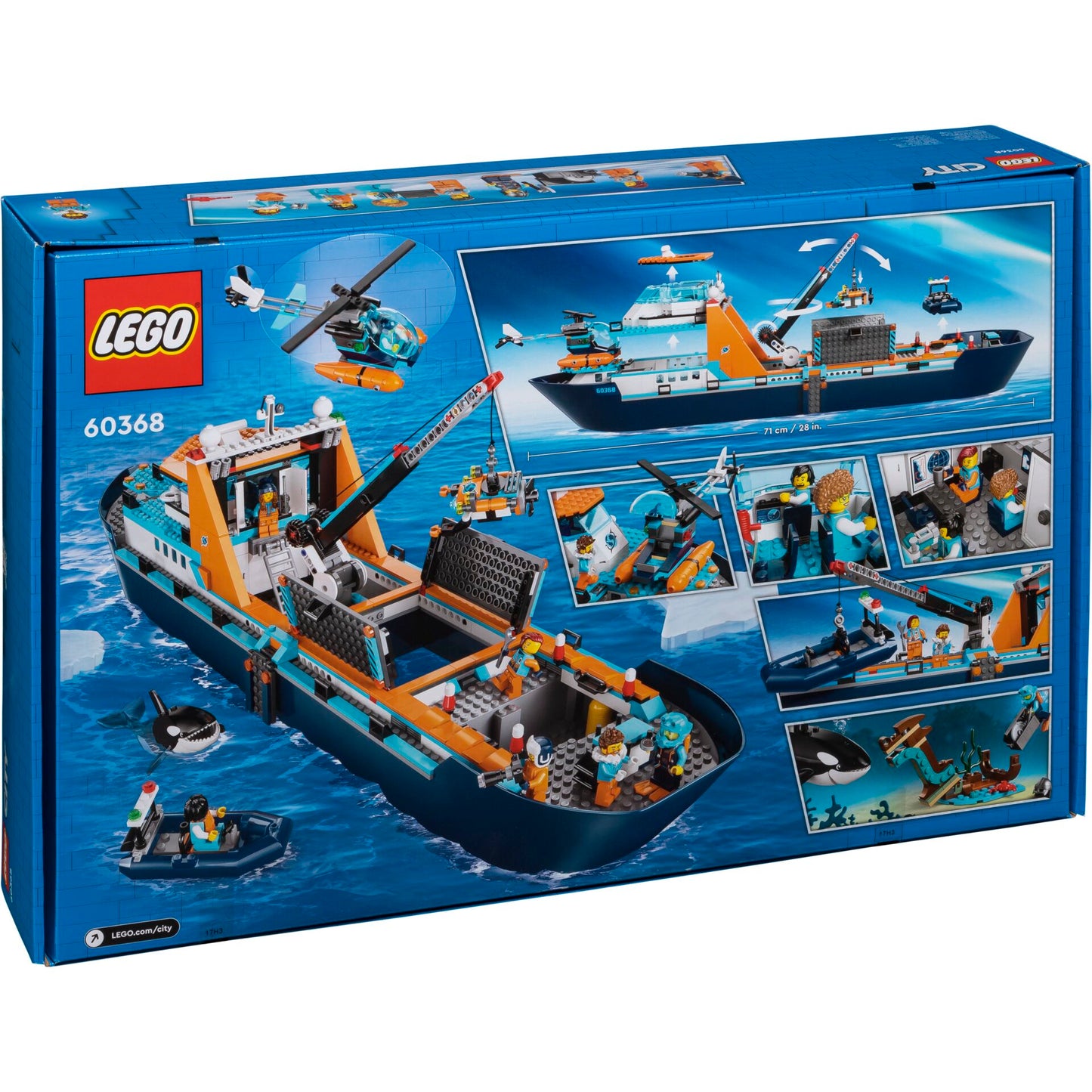LEGO City 60368 Arctic Explorer Ship