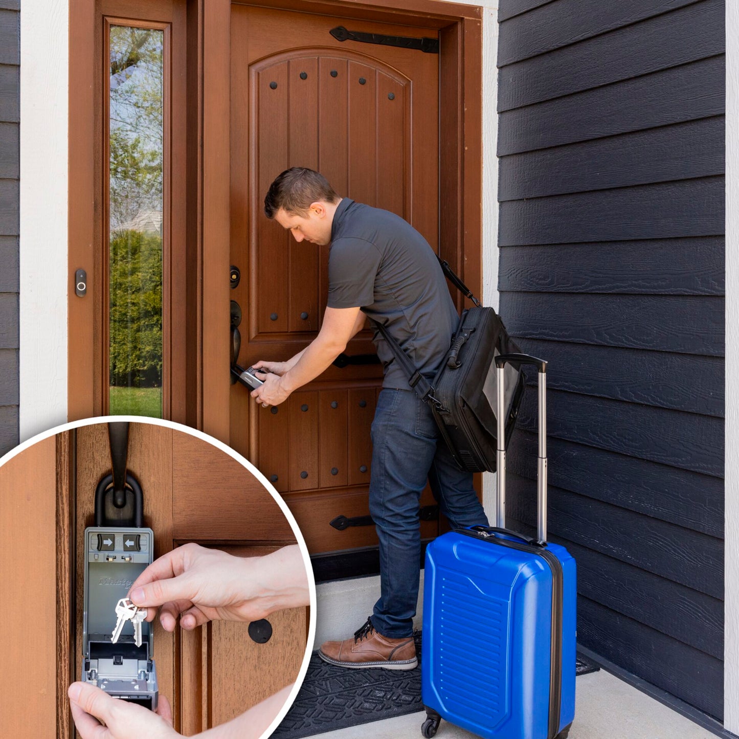 Master Lock Key Box with removable Bracket 5480EURD