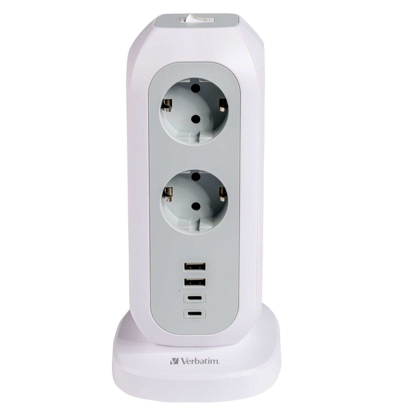 Verbatim EU Power Tower EUPT-01 11xAC / 2xUSB-A / 2xUSB-C 49547