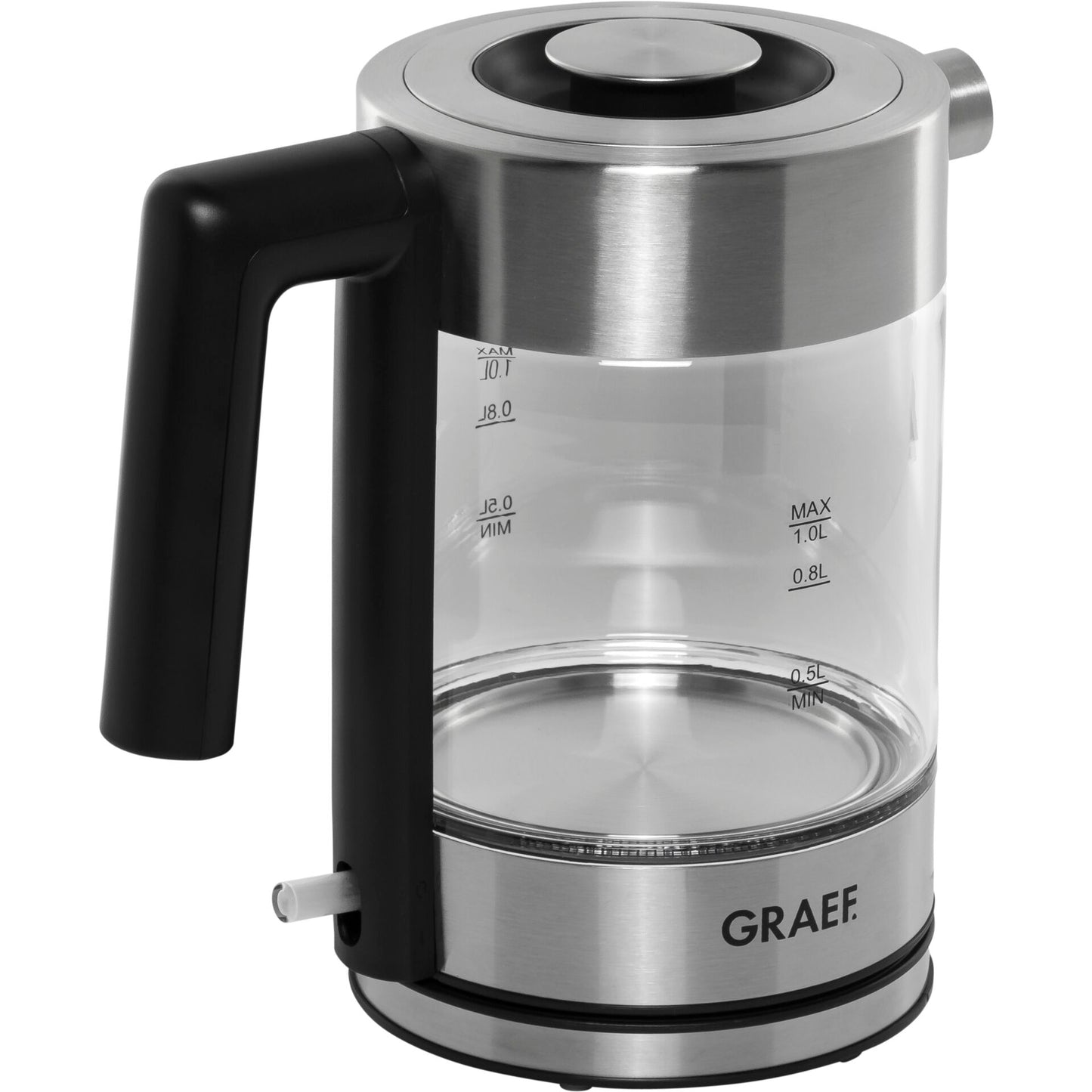 Graef WK 300 Water Kettle transparent/steel