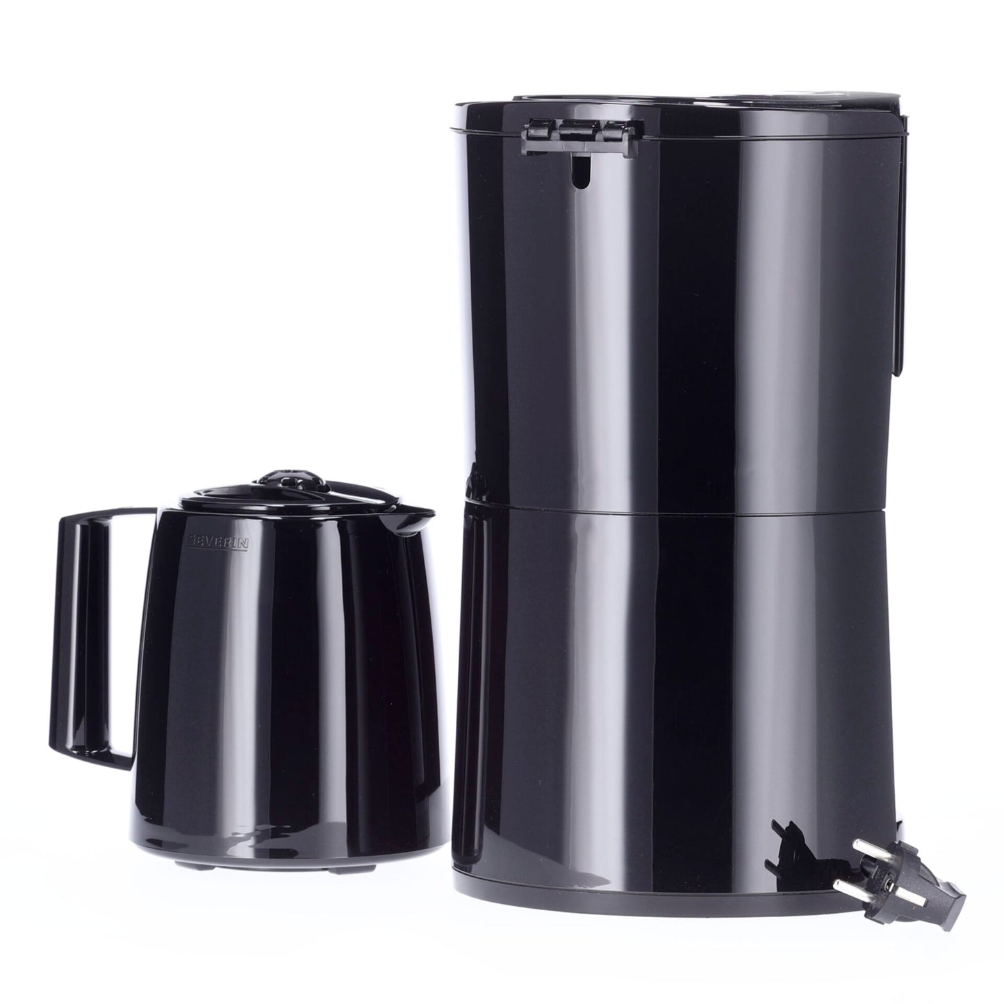 Severin KA 9307 black Filter Coffee Maker with 2 Pots