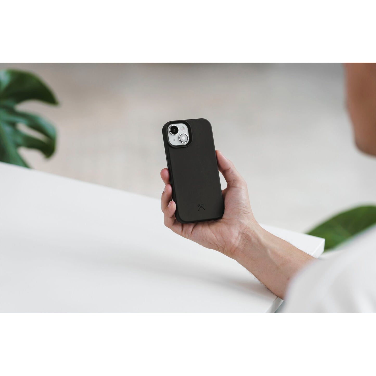 Woodcessories Bio Case MagSafe iPhone 15 Plus Black