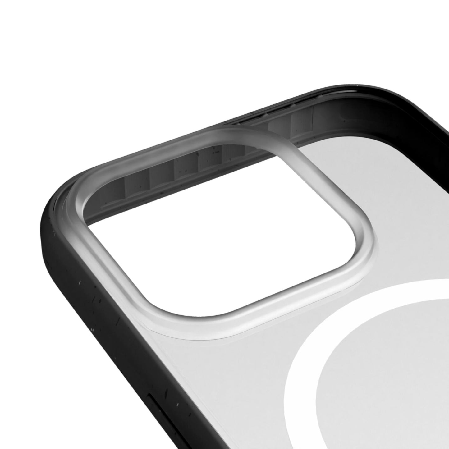 Woodcessories Clear Case MagSafe iPhone 15 Pro White
