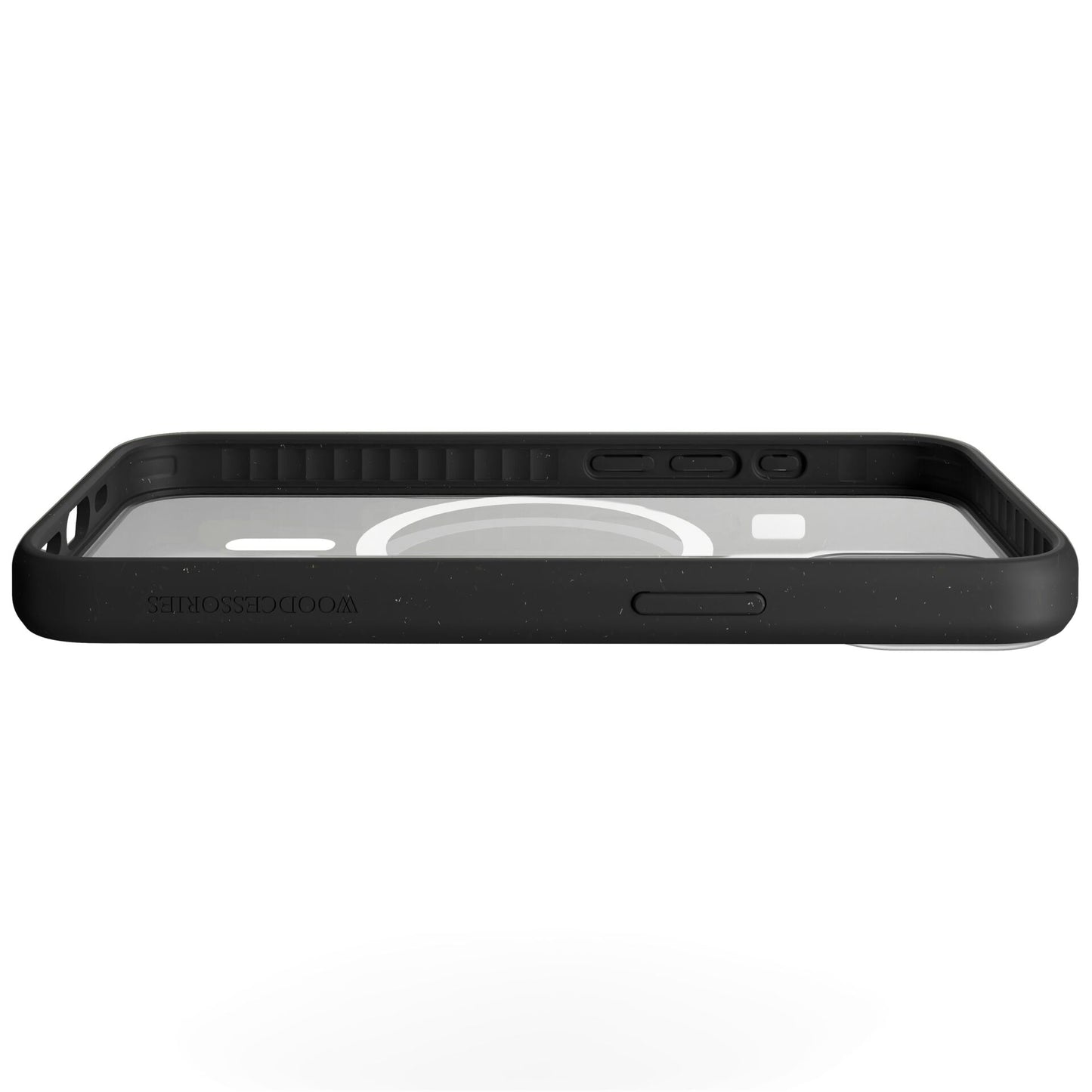 Woodcessories Clear Case MagSafe iPhone 15 Pro White