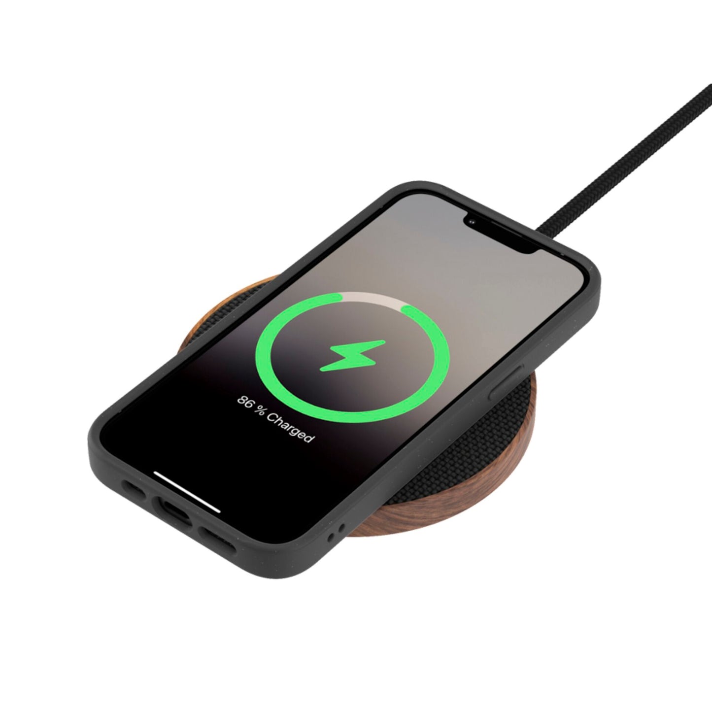 Woodcessories Clear Case MagSafe iPhone 15 Plus White