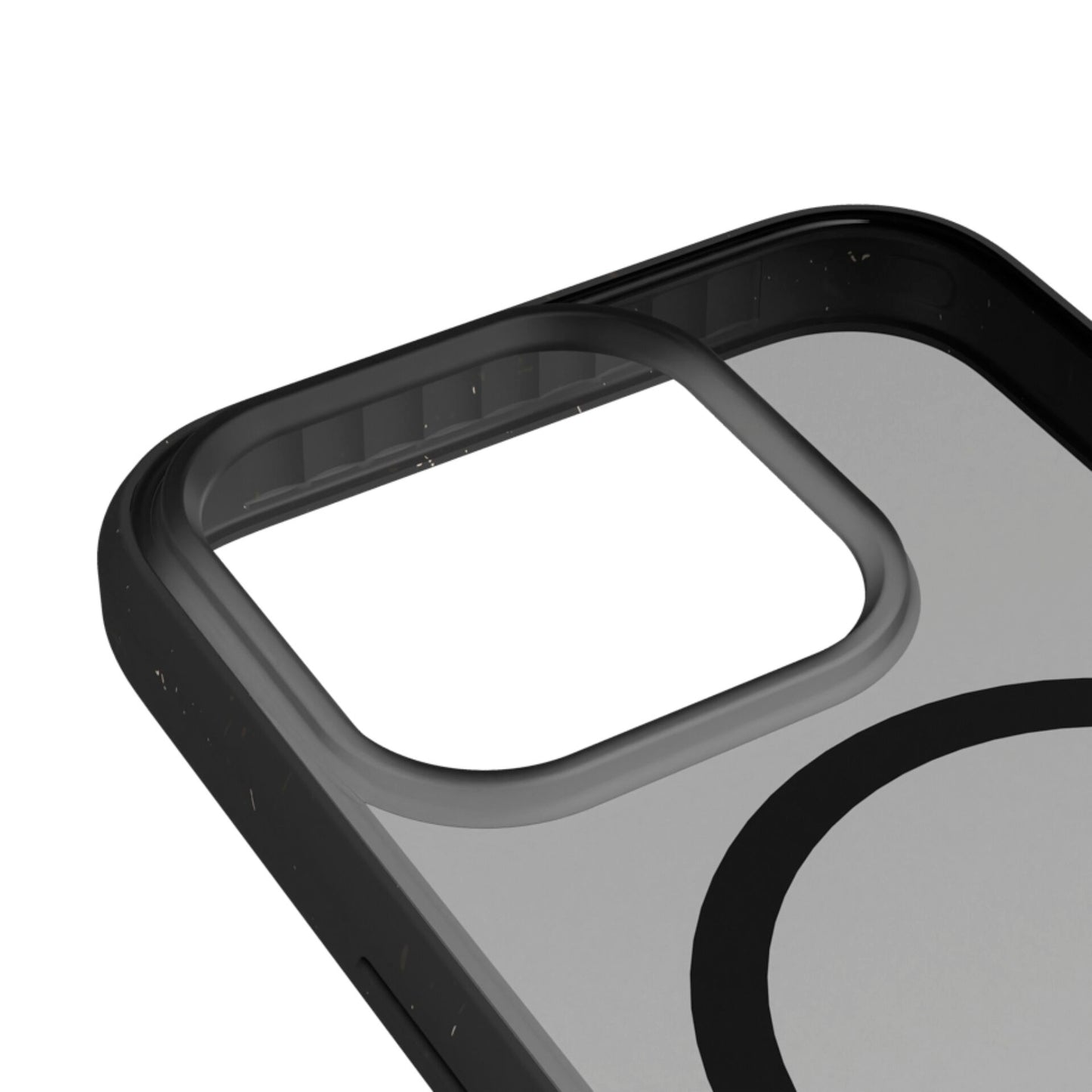 Woodcessories Clear Case MagSafe iPhone 15 Pro Max Black
