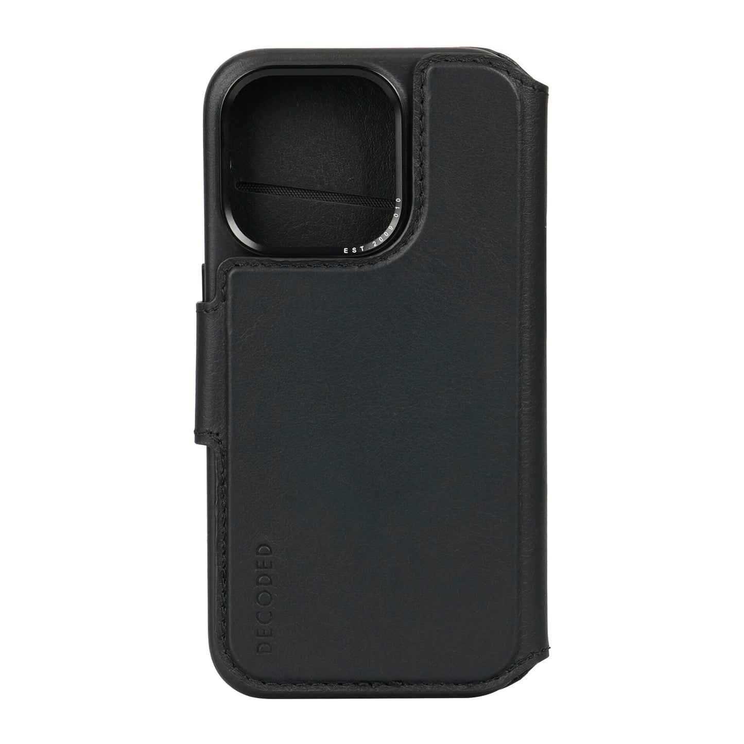 Decoded Leather Detachable Wallet iPhone 15 Pro Max Black