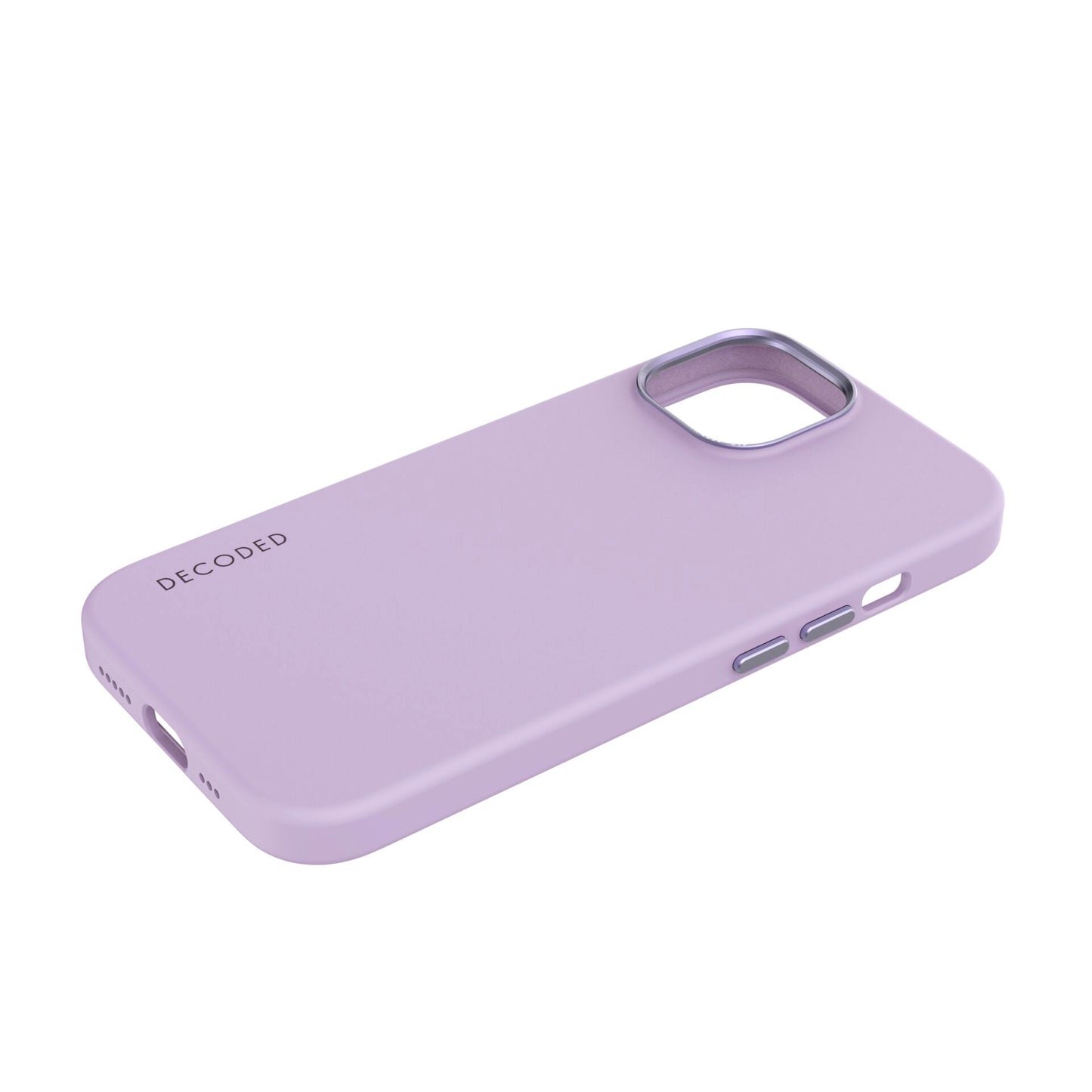 Decoded AntiMicrobial Silicone Backcover iP 15 Plus Lavender