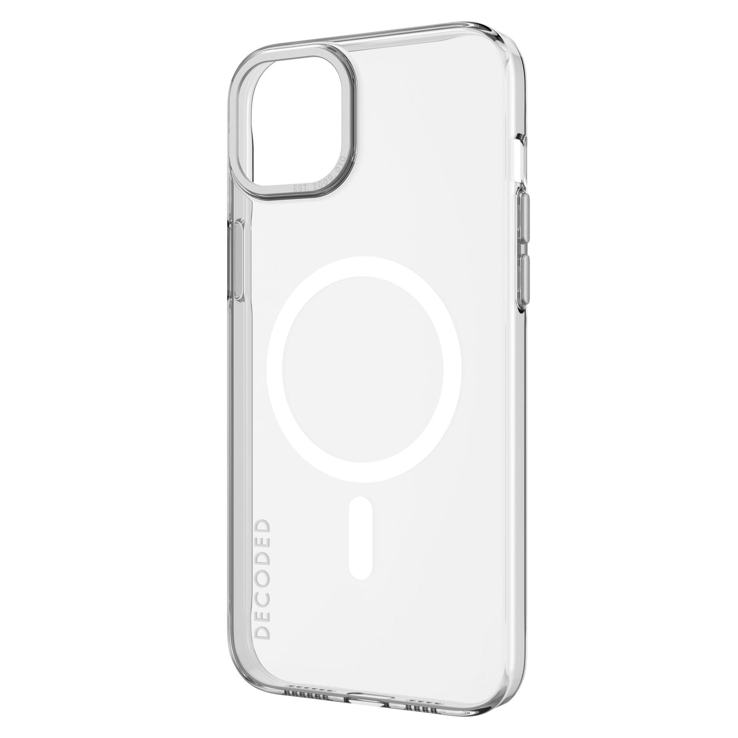 Decoded Recycled Plastic Backcover iP 15 Plus Transparant