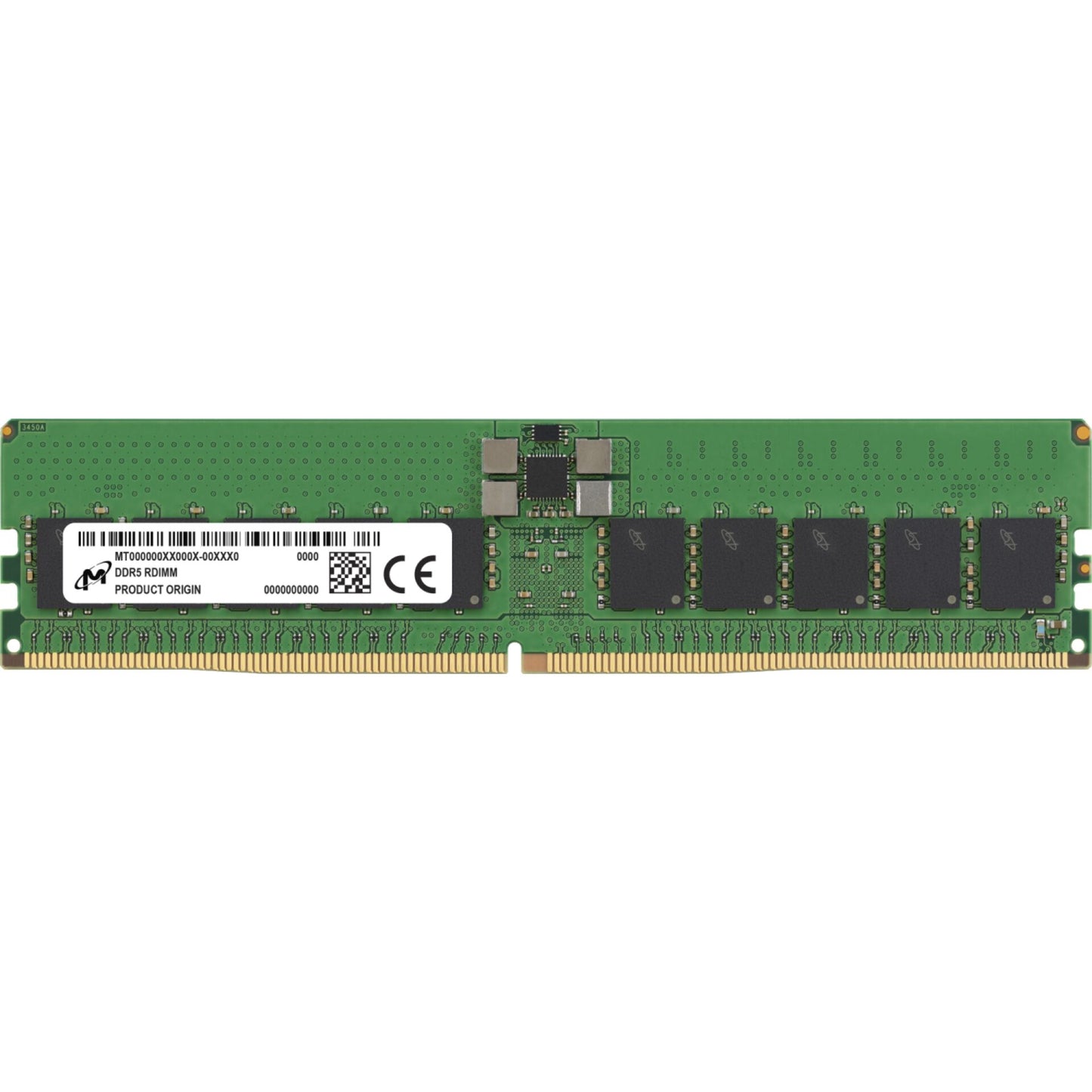 Micron DDR5 RDIMM 48GB 2Rx8 4800 CL40 (24Gbit)