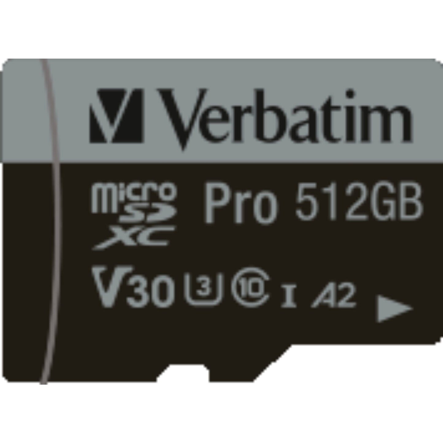 Verbatim microSDXC Pro 512GB Class 10 UHS-I incl Adapter