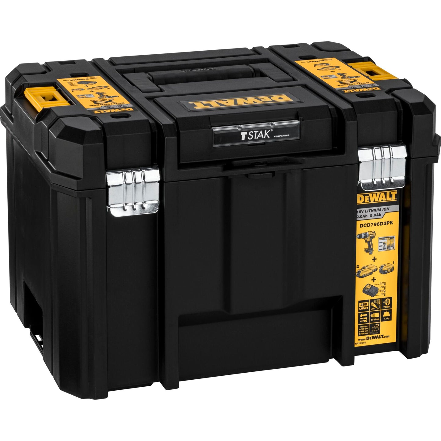 DeWalt DCD796D2PK-QW Cordless Combi Drill