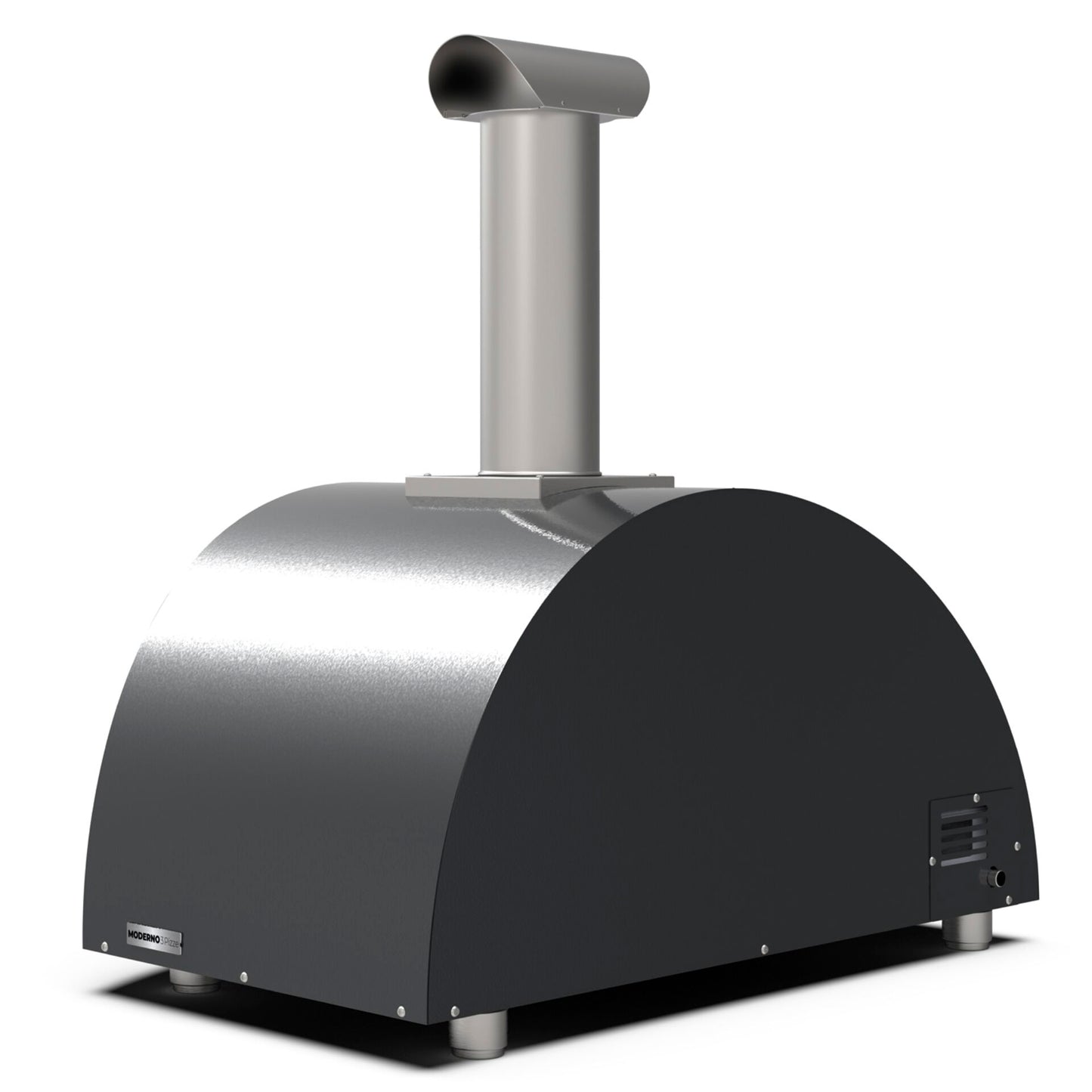 Alfa Forni Moderno 3 Pizze Hybrid Grey
