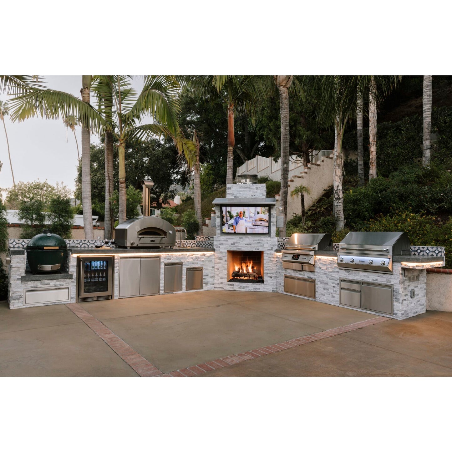 Alfa Forni Futuro 4 Pizze Hybrid silver black